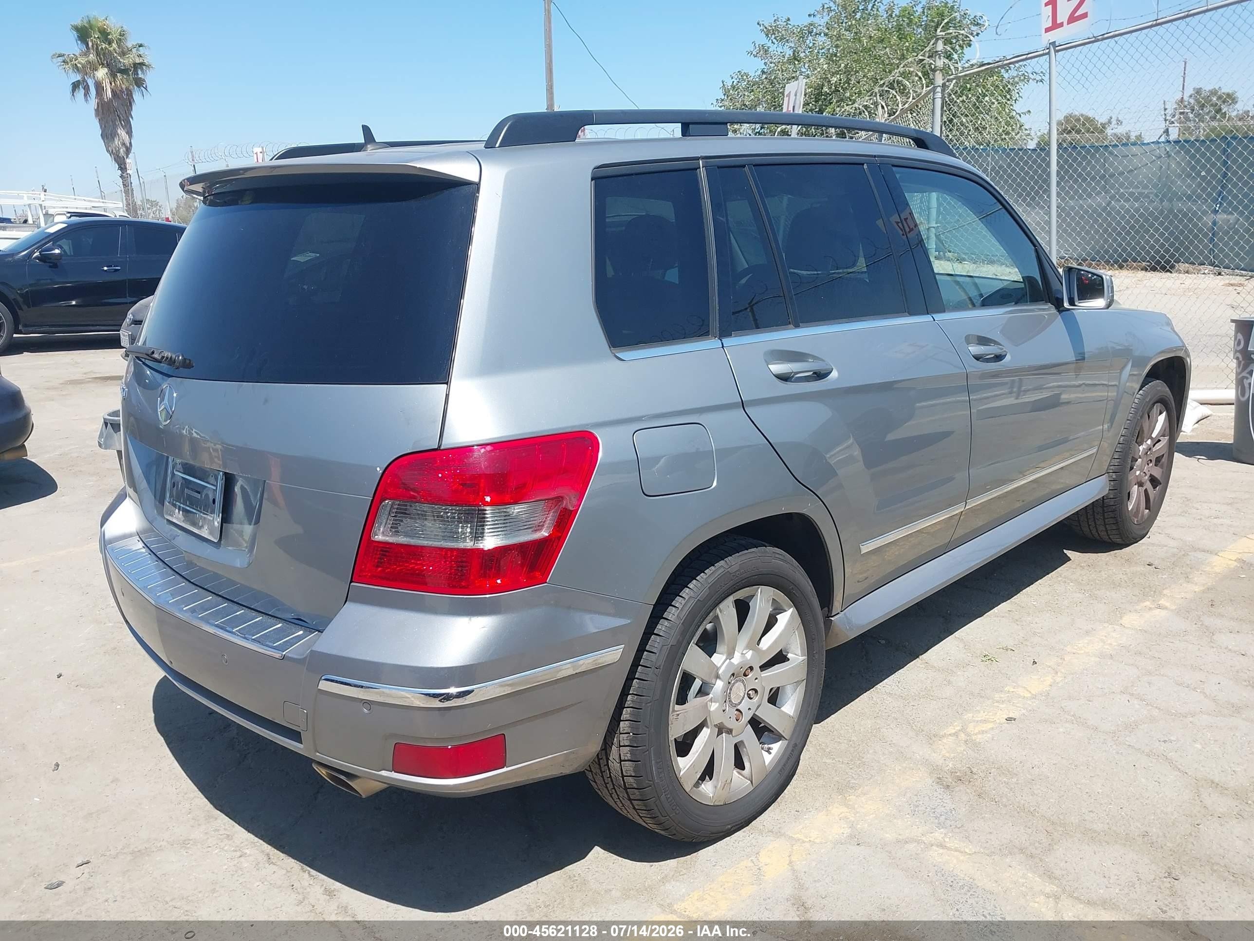 2010 Mercedes-benz Glk 350   Gray vin: WDCGG5GB5AF505491