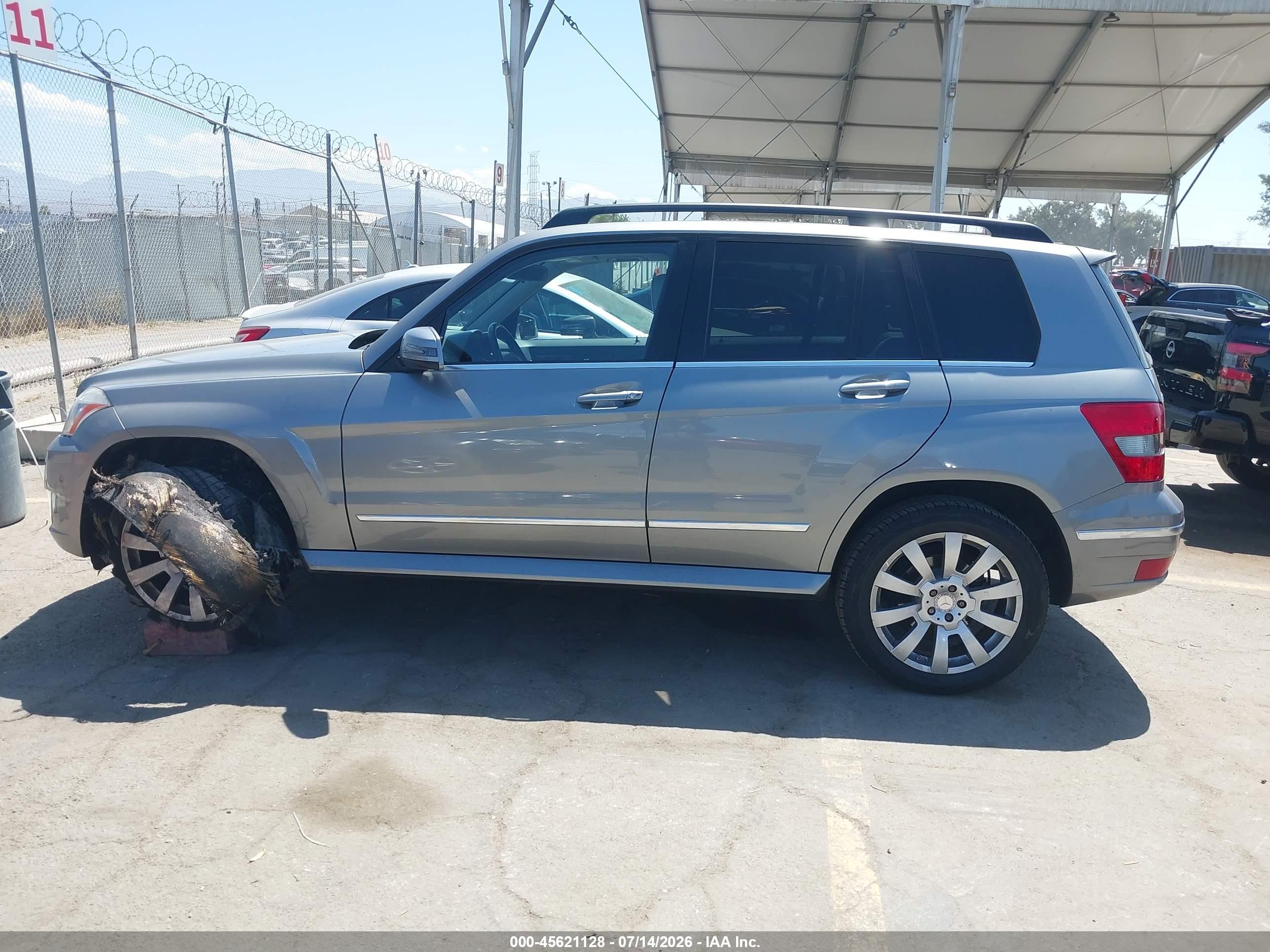 2010 Mercedes-benz Glk 350   Gray vin: WDCGG5GB5AF505491