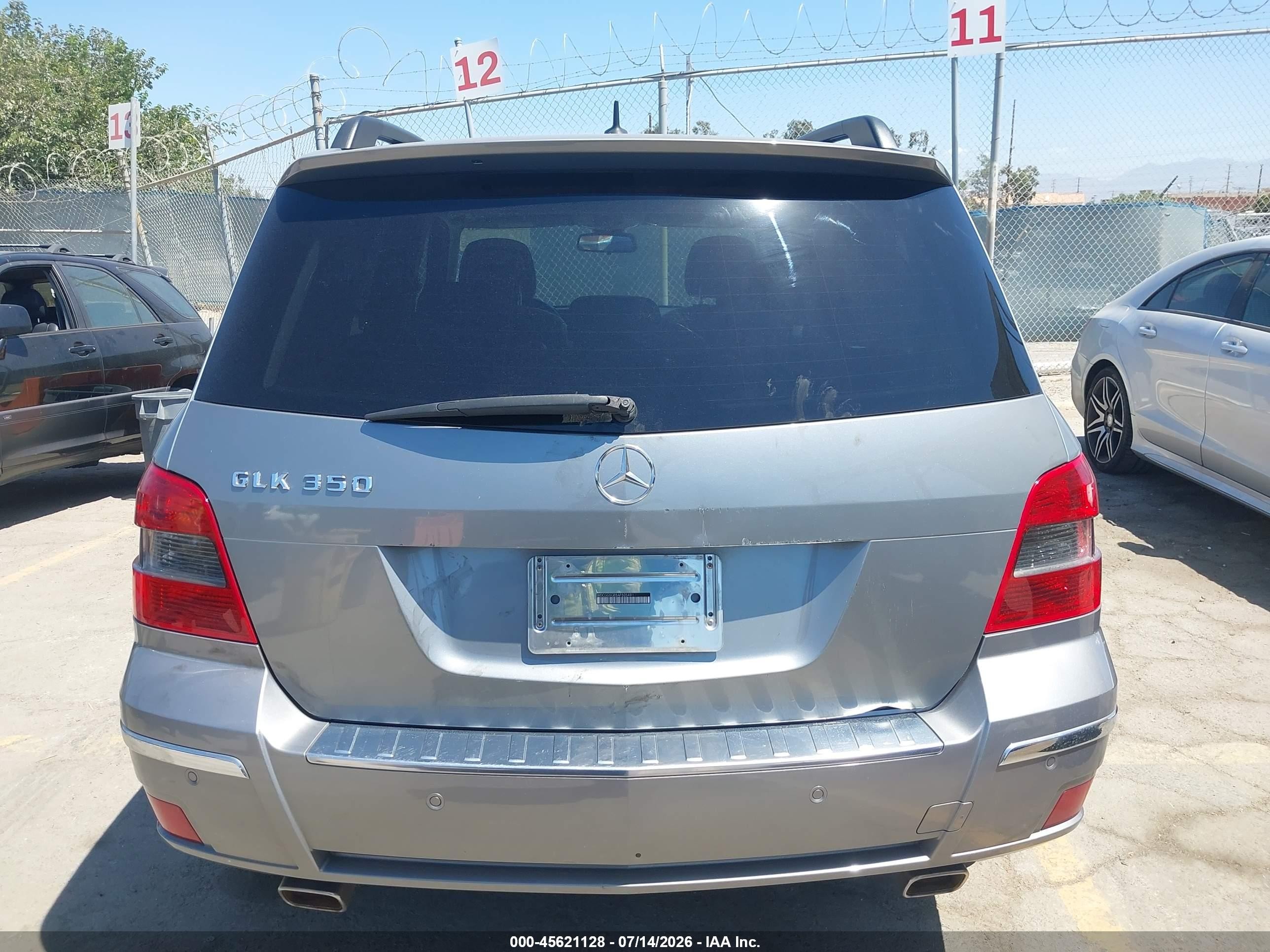 2010 Mercedes-benz Glk 350   Gray vin: WDCGG5GB5AF505491