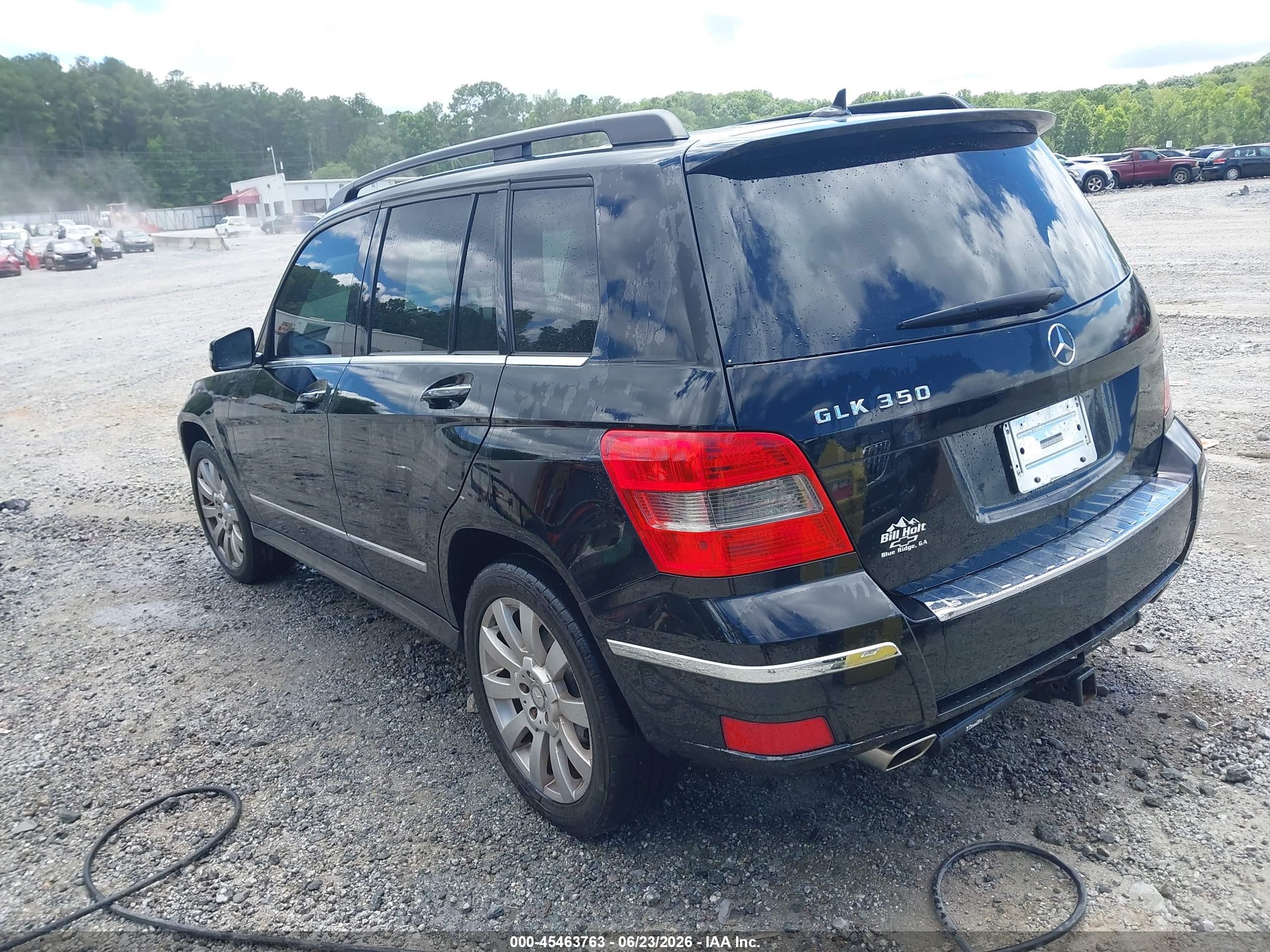 2012 Mercedes-benz Glk 350   Black vin: WDCGG5GB5CF790048