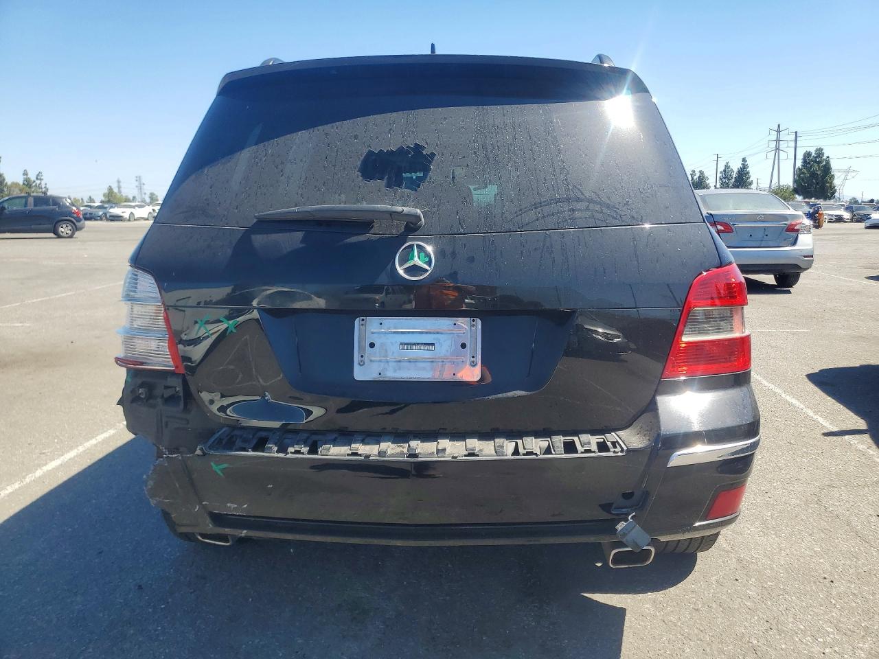 2012 Mercedes-benz Glk 350 Black vin: WDCGG5GB5CF818494