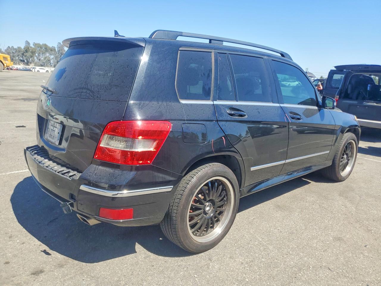 2012 Mercedes-benz Glk 350 Black vin: WDCGG5GB5CF818494
