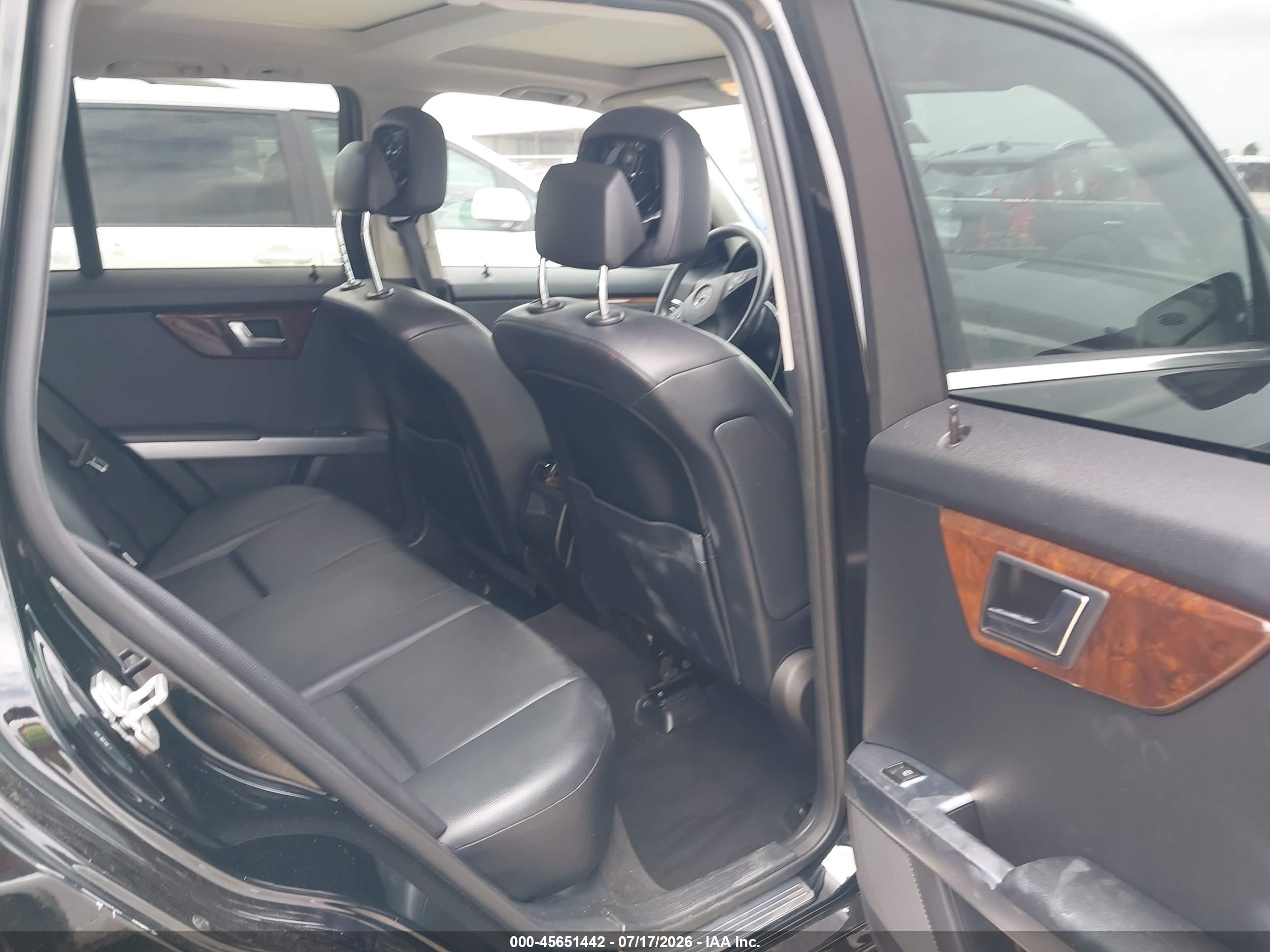 2012 Mercedes-benz Glk 350   Black vin: WDCGG5GB5CF897441