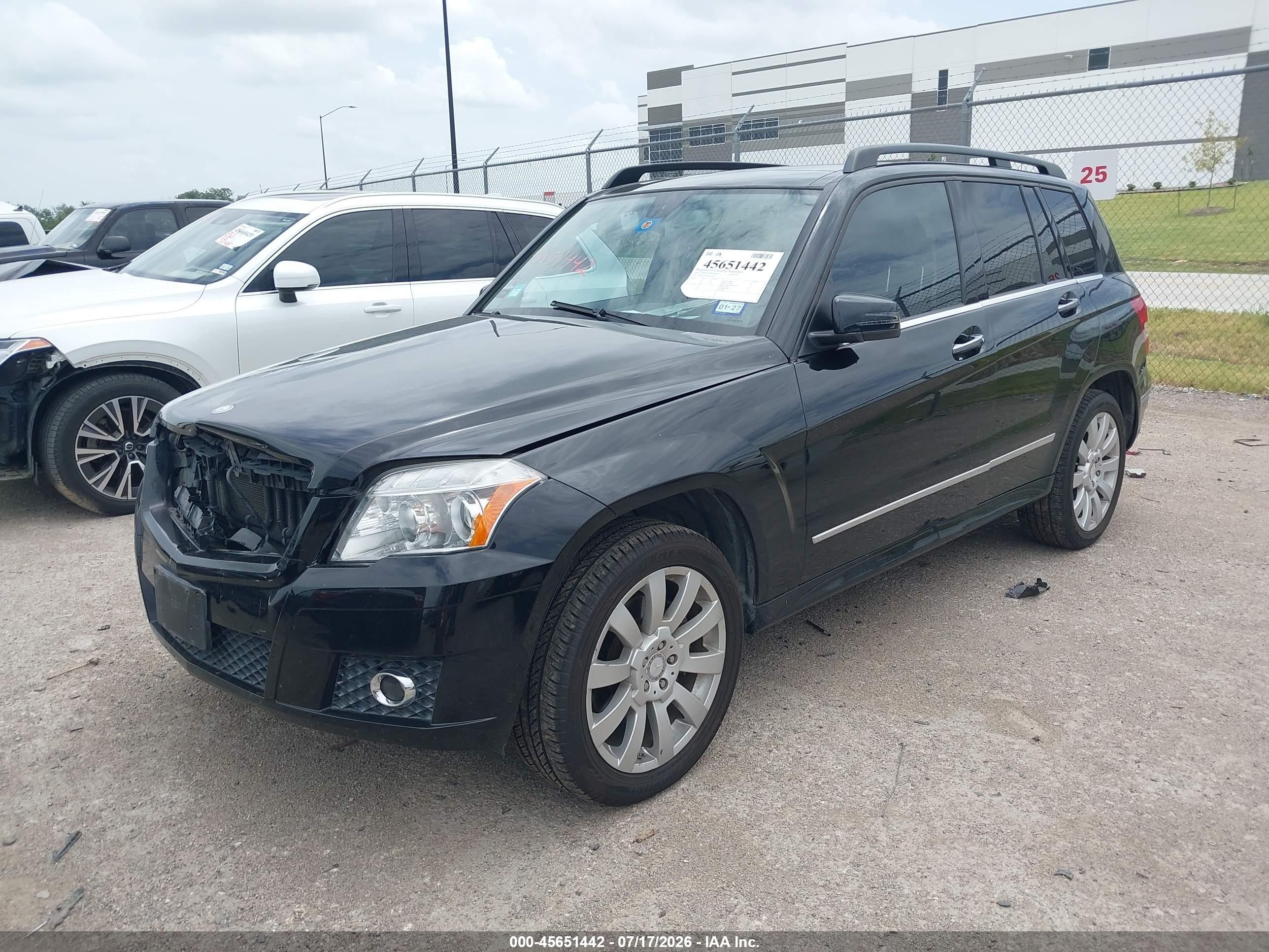 2012 Mercedes-benz Glk 350   Black vin: WDCGG5GB5CF897441