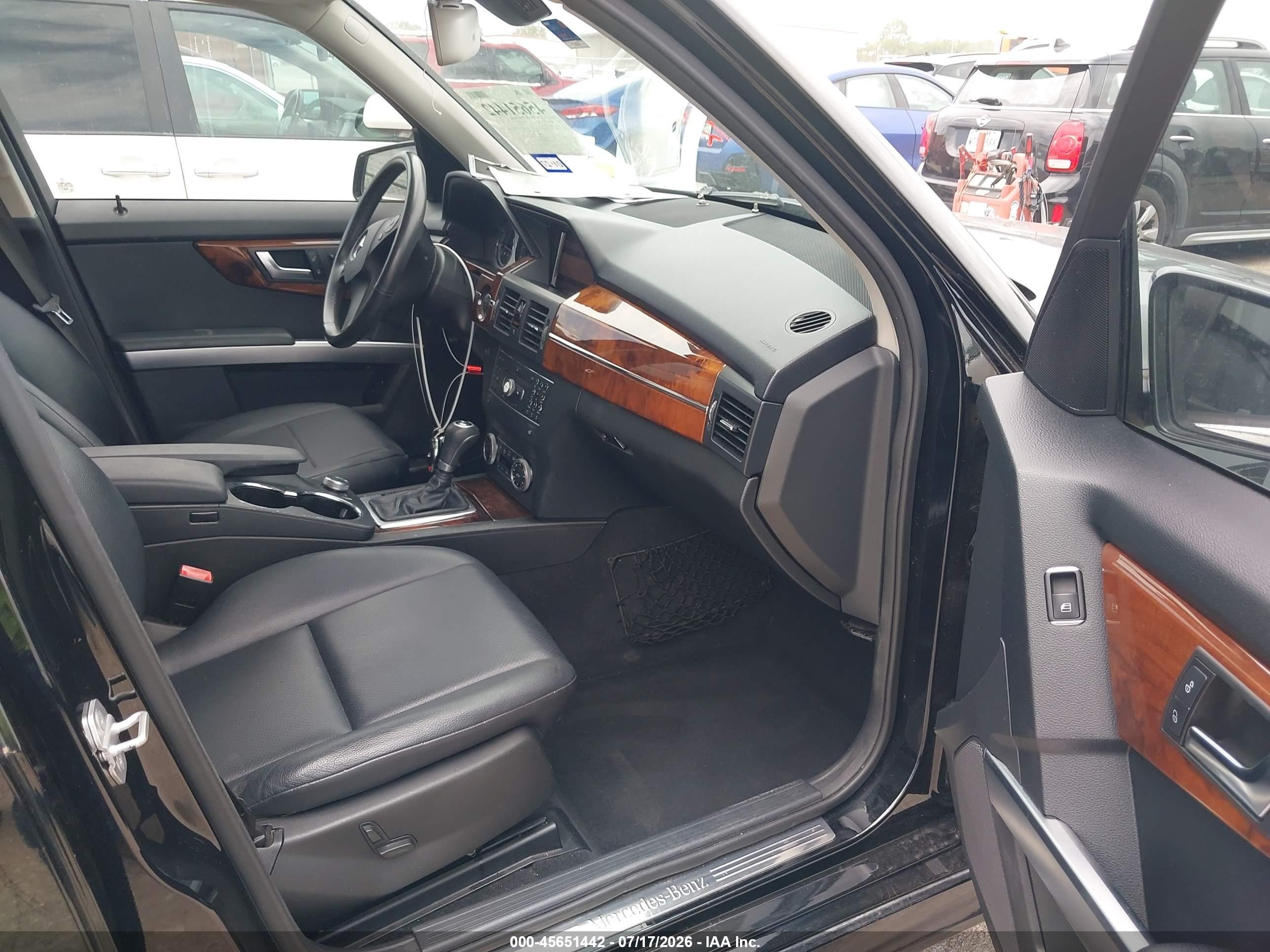 2012 Mercedes-benz Glk 350   Black vin: WDCGG5GB5CF897441