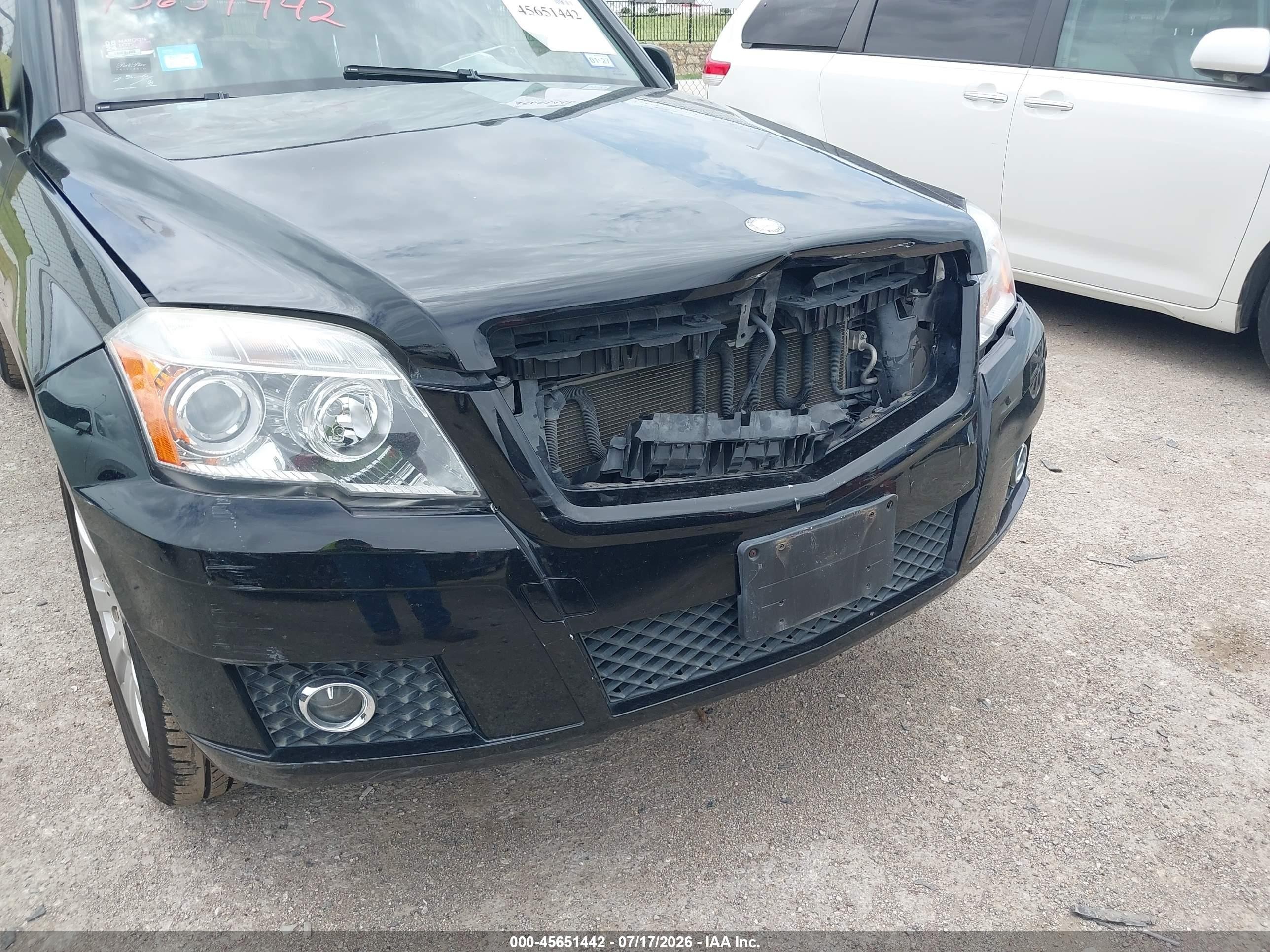 2012 Mercedes-benz Glk 350   Black vin: WDCGG5GB5CF897441