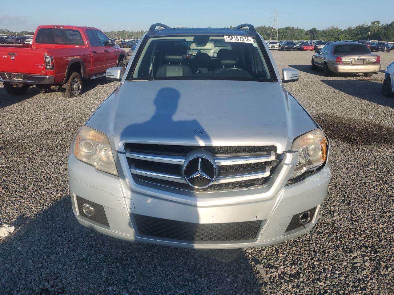 2012 Mercedes-benz Glk 350 Silver vin: WDCGG5GB6CF736712