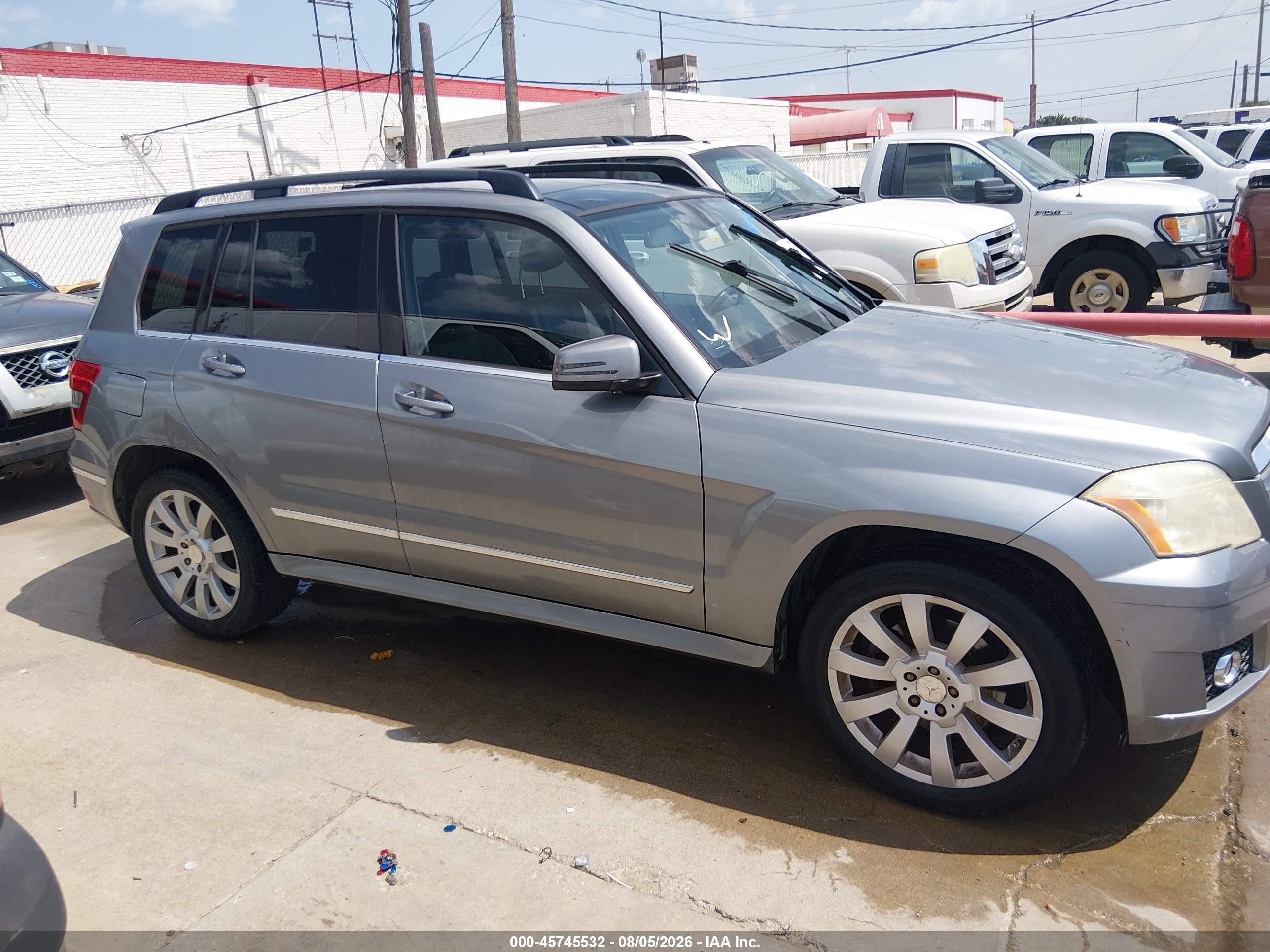2012 Mercedes-benz Glk 350   Blue vin: WDCGG5GB6CF742459