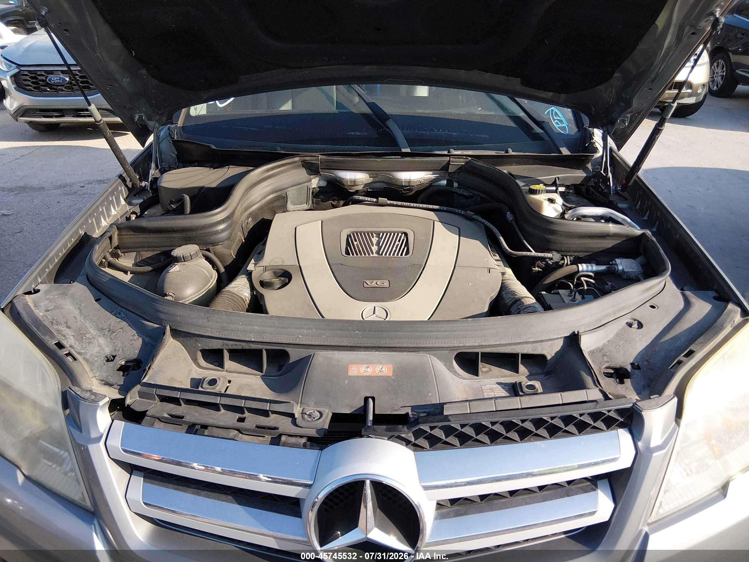 2012 Mercedes-benz Glk 350   Blue vin: WDCGG5GB6CF742459