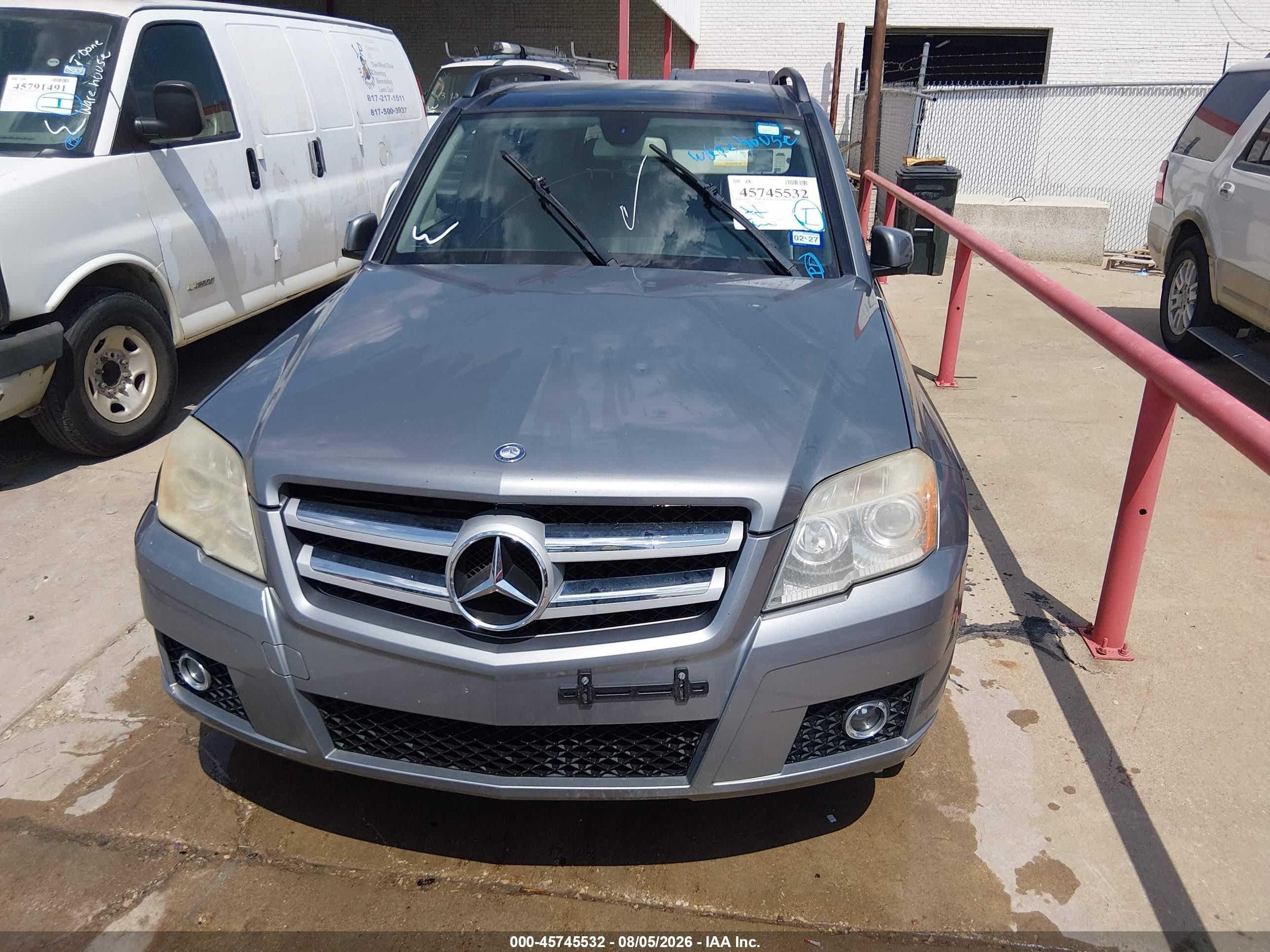 2012 Mercedes-benz Glk 350   Blue vin: WDCGG5GB6CF742459