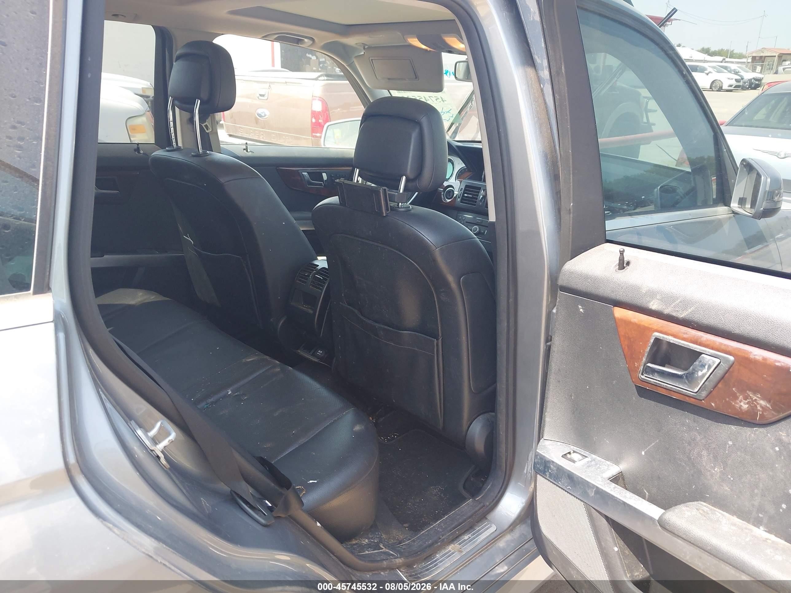 2012 Mercedes-benz Glk 350   Blue vin: WDCGG5GB6CF742459