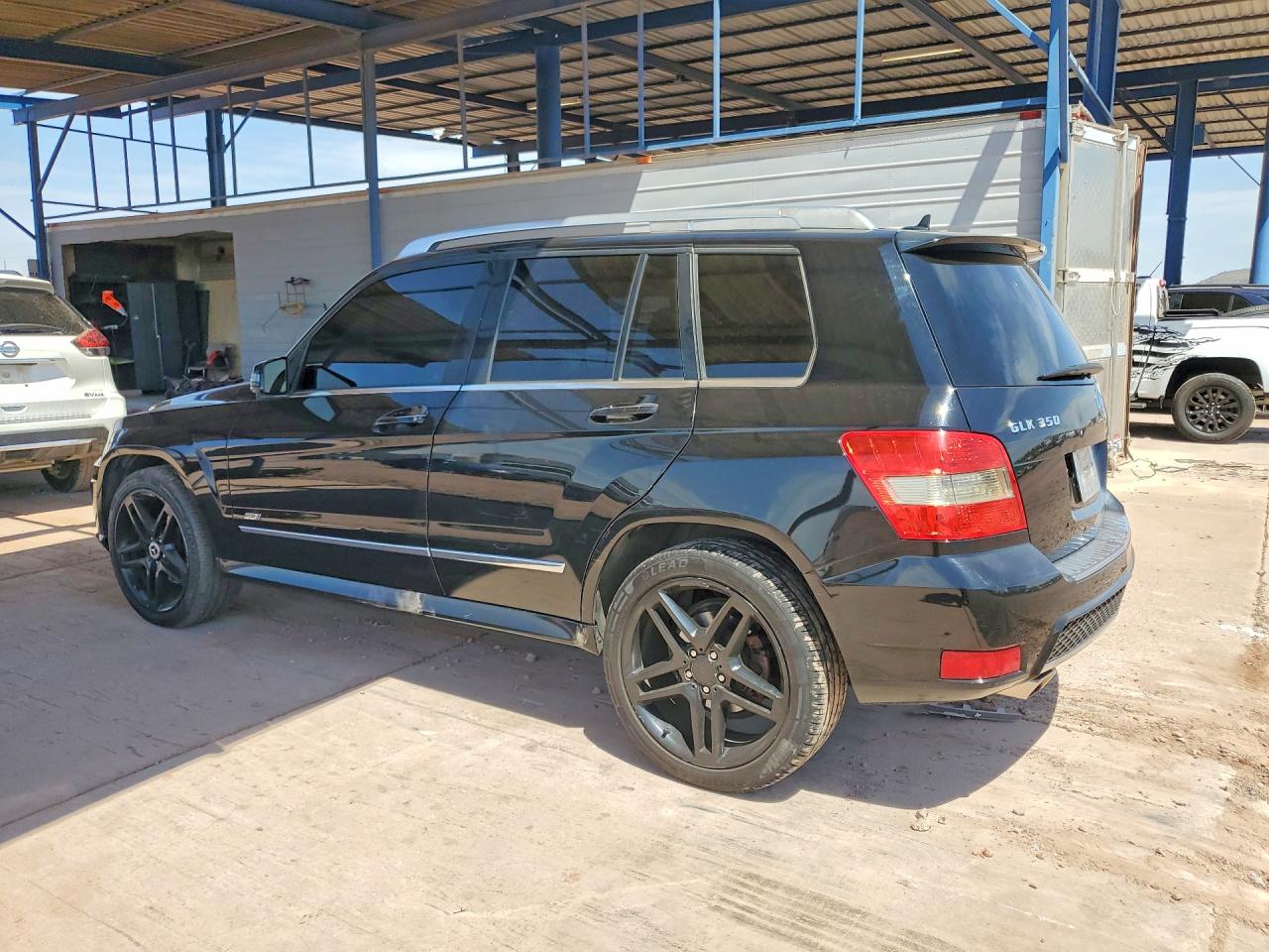 2012 Mercedes-benz Glk 350 Black vin: WDCGG5GB6CF833179