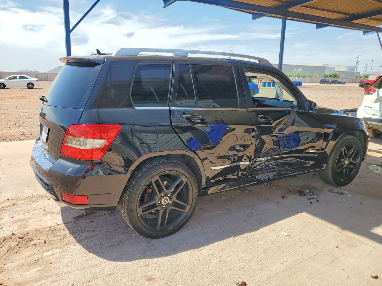 2012 Mercedes-benz Glk 350 Black vin: WDCGG5GB6CF833179