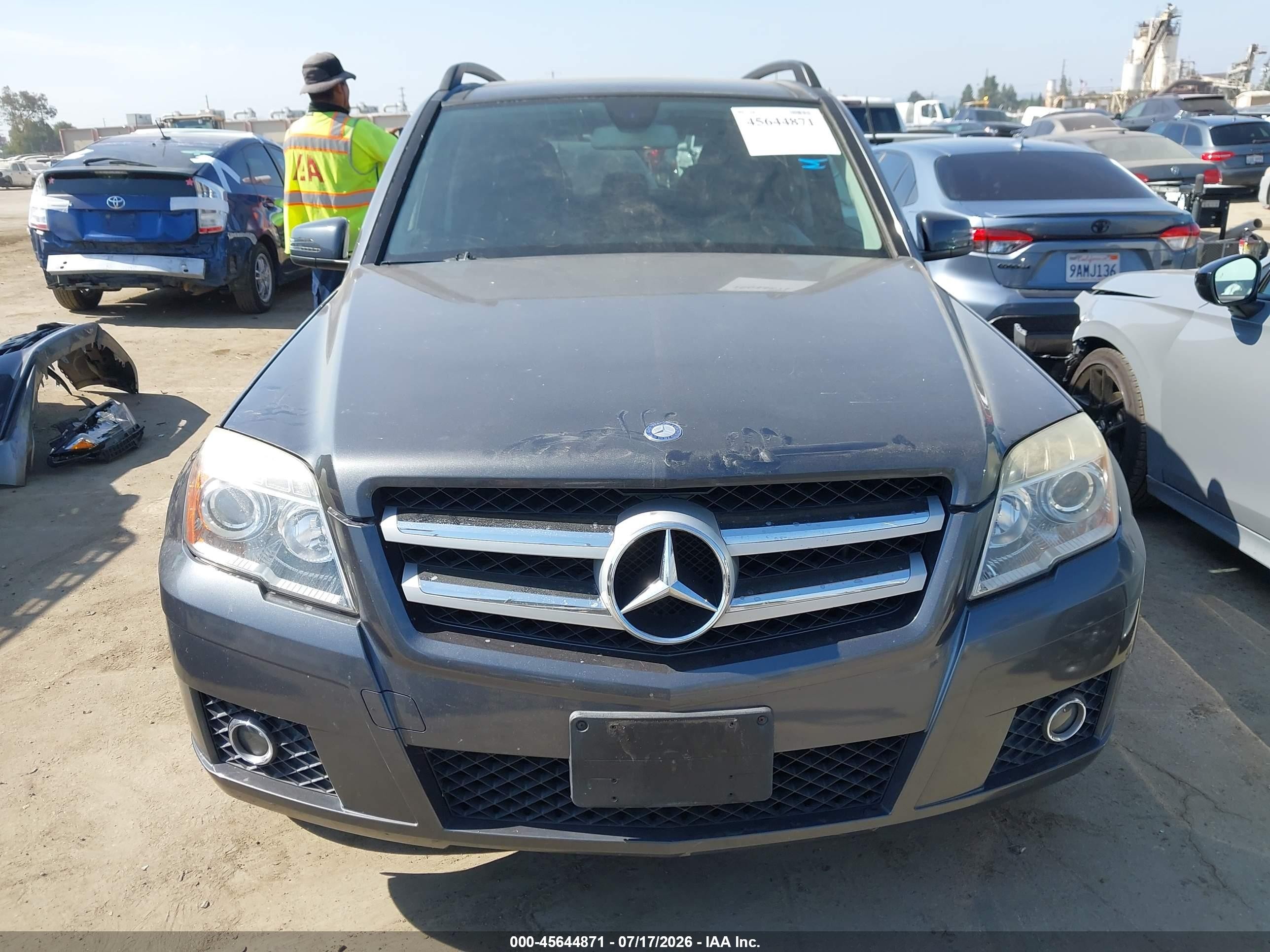 2012 Mercedes-benz Glk 350   Gray vin: WDCGG5GB6CF894855