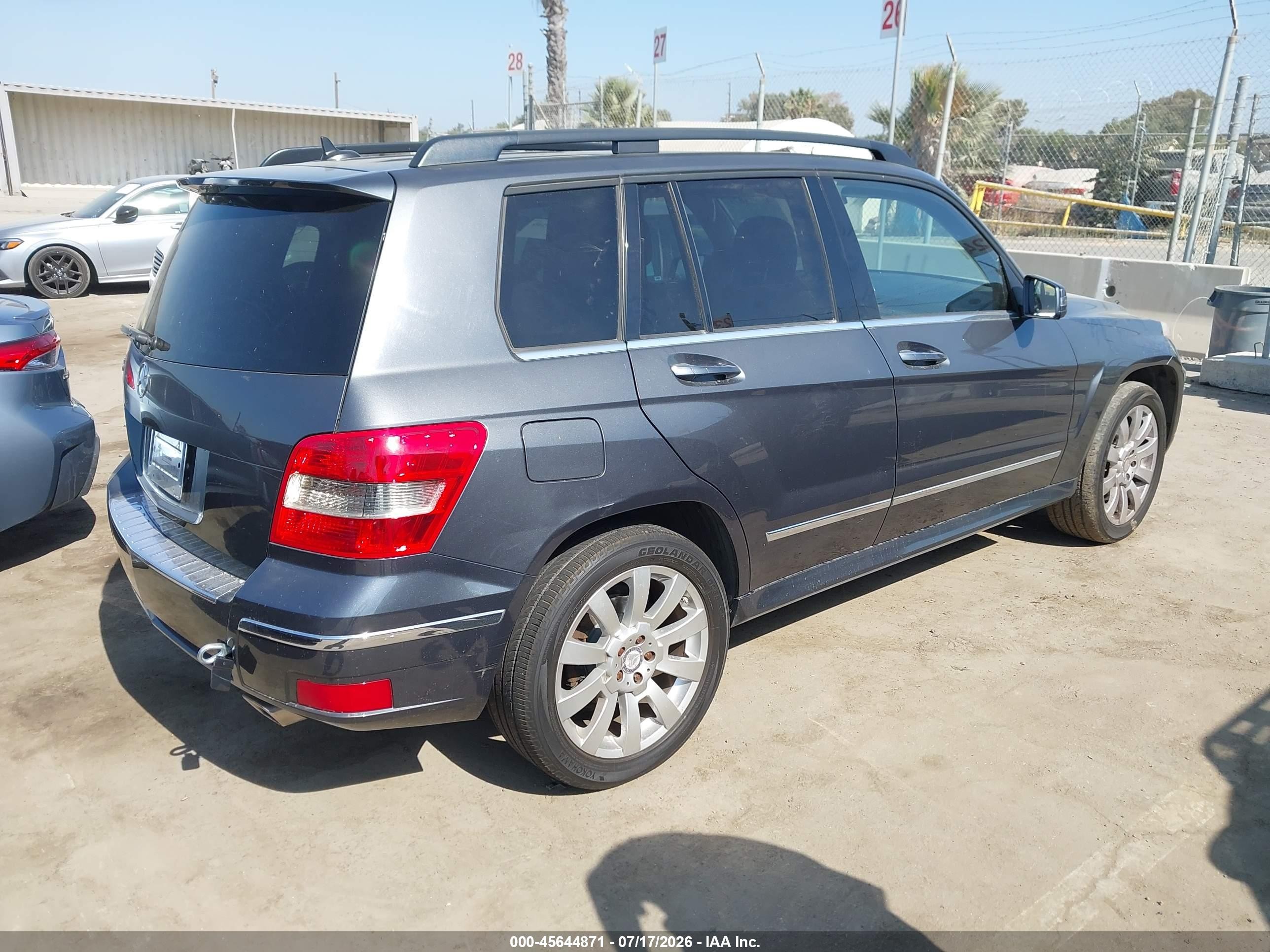 2012 Mercedes-benz Glk 350   Gray vin: WDCGG5GB6CF894855