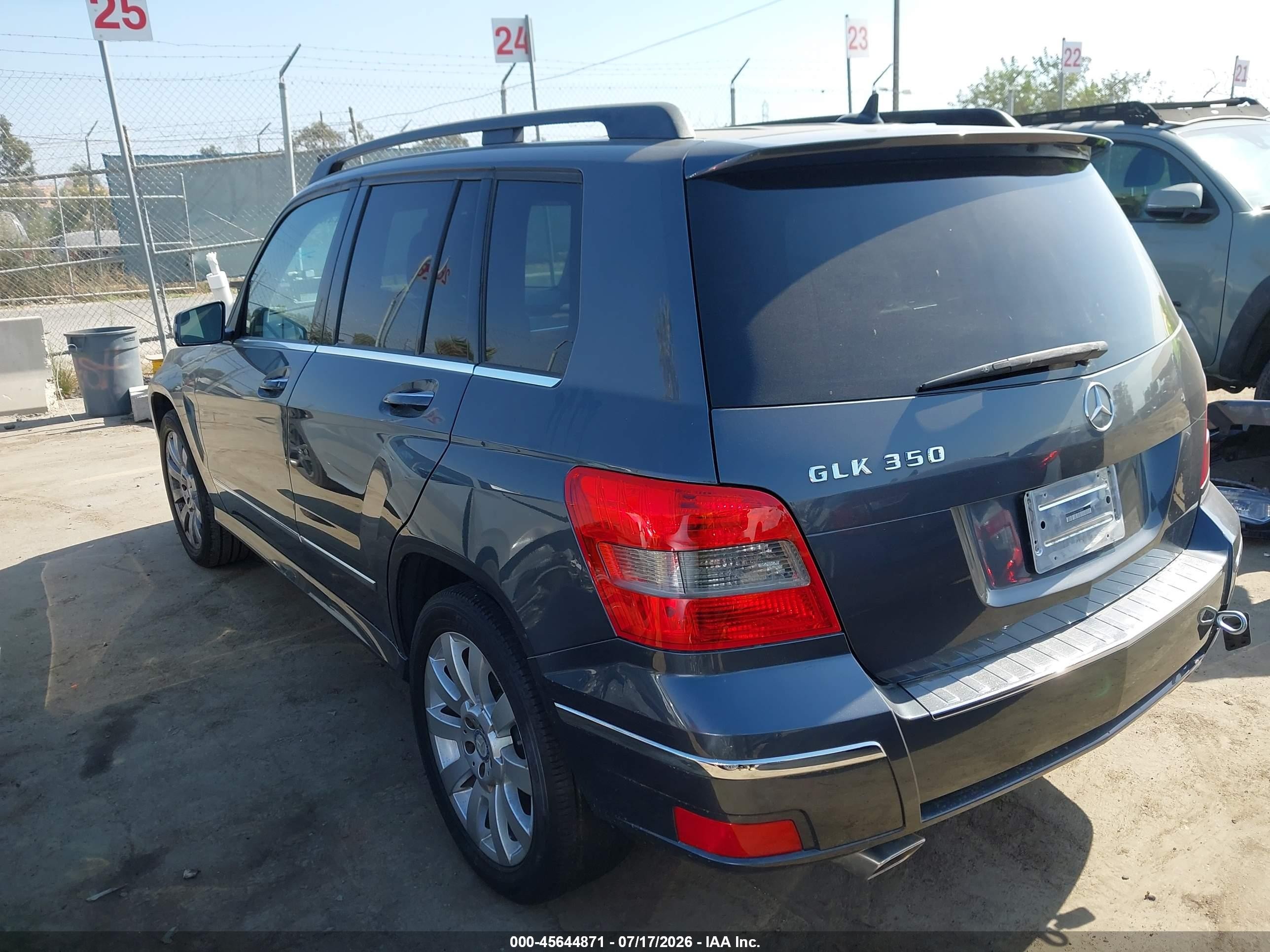 2012 Mercedes-benz Glk 350   Gray vin: WDCGG5GB6CF894855
