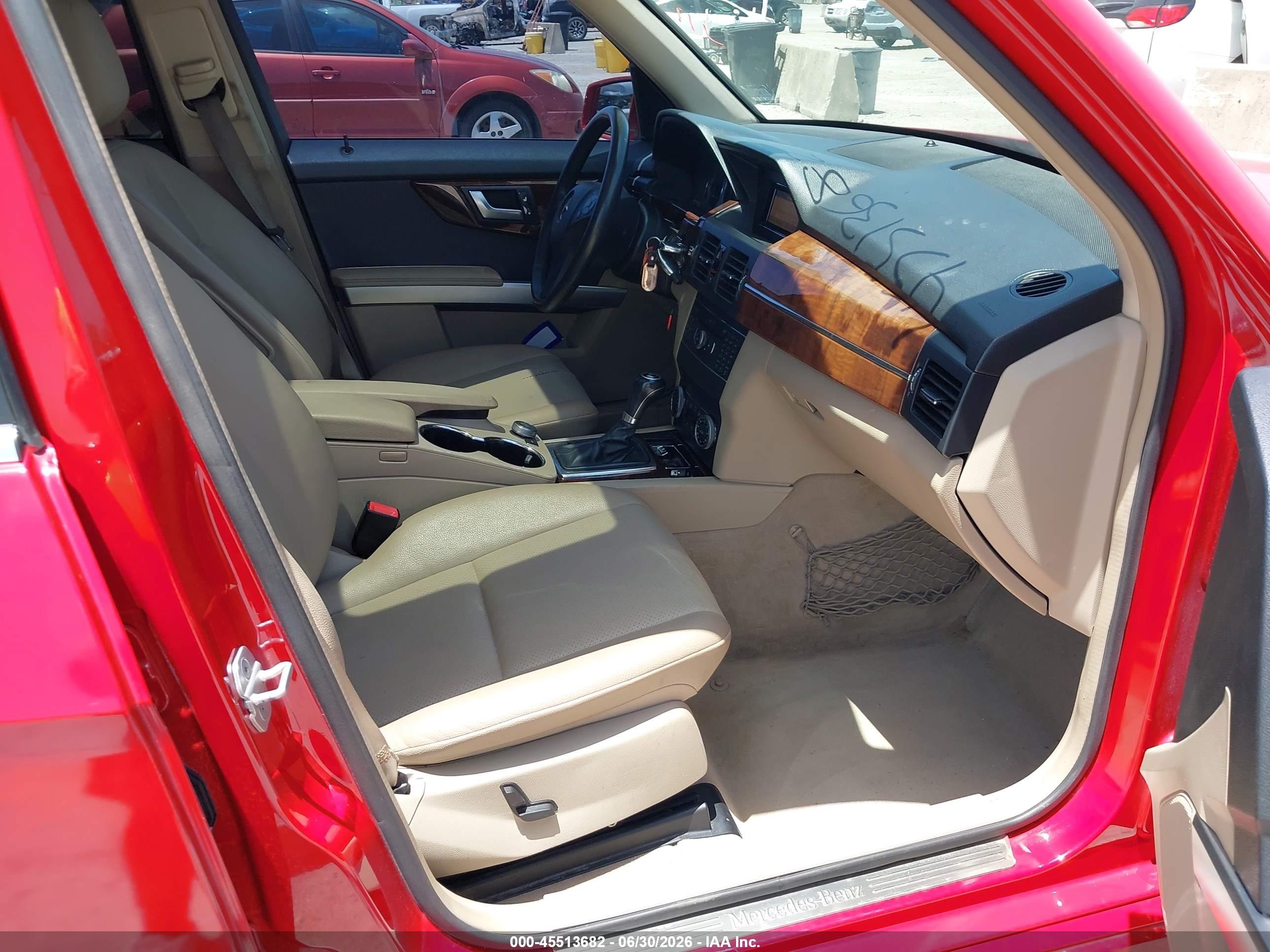 2012 Mercedes-benz Glk 350 Красный vin: WDCGG5GB6CF896900