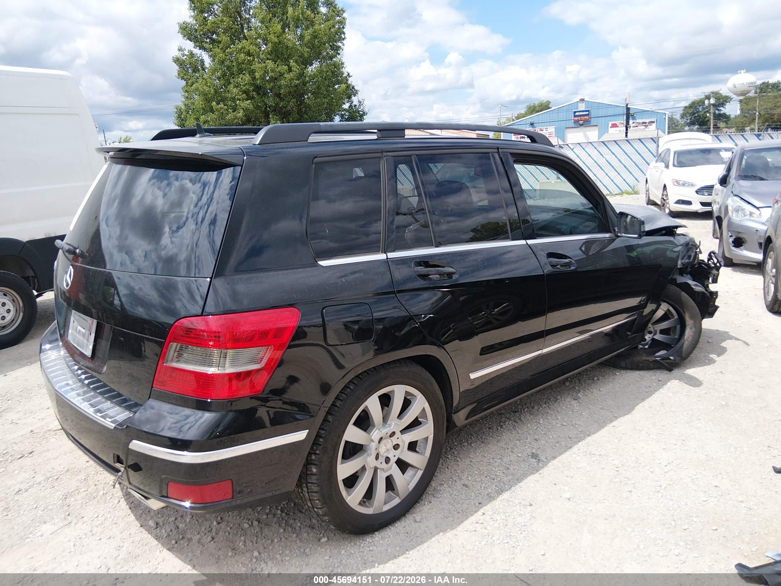 2012 Mercedes-benz Glk 350   Black vin: WDCGG5GB6CF908012