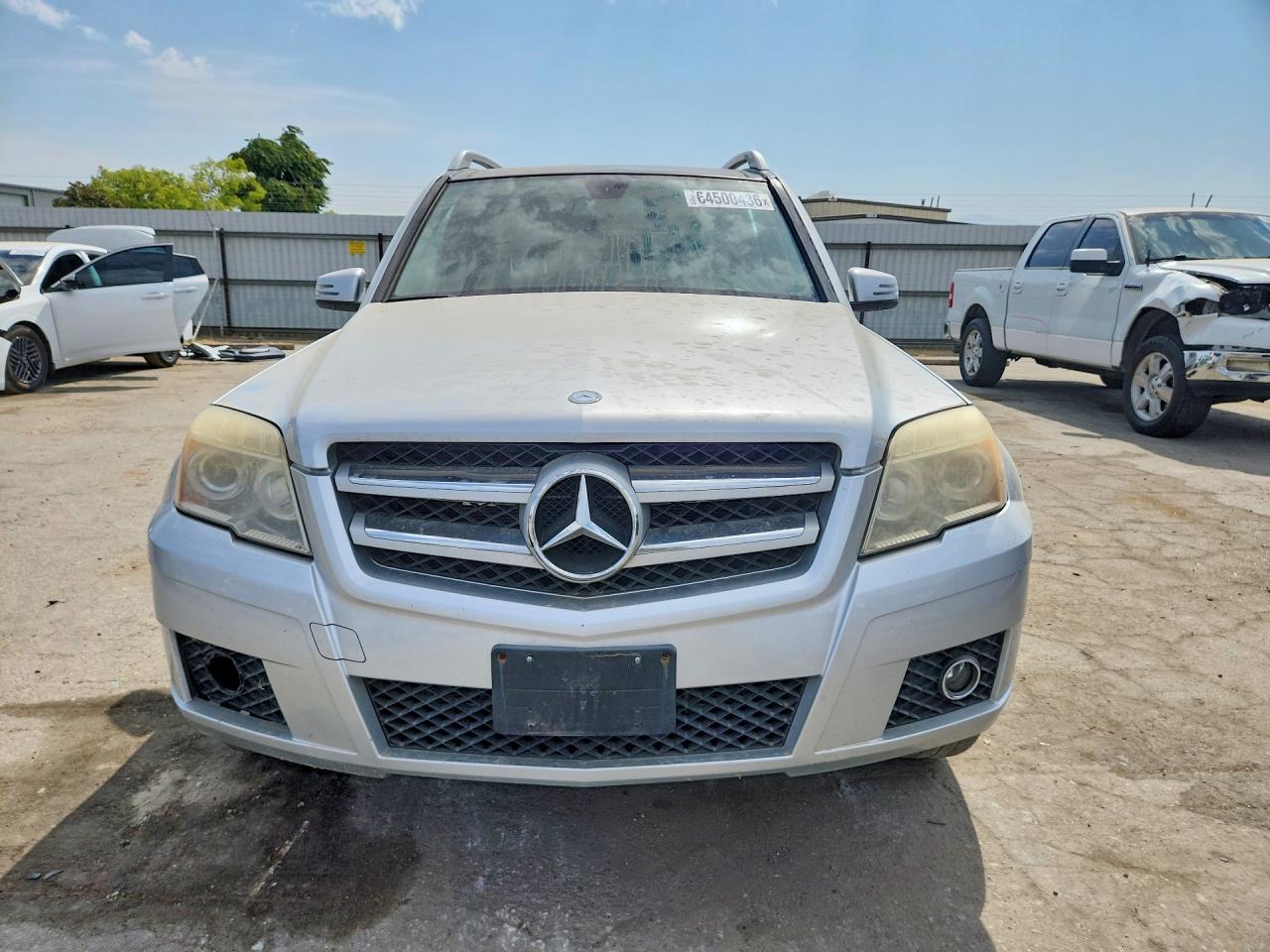 2010 Mercedes-benz Glk 350 Silver vin: WDCGG5GB7AF350555
