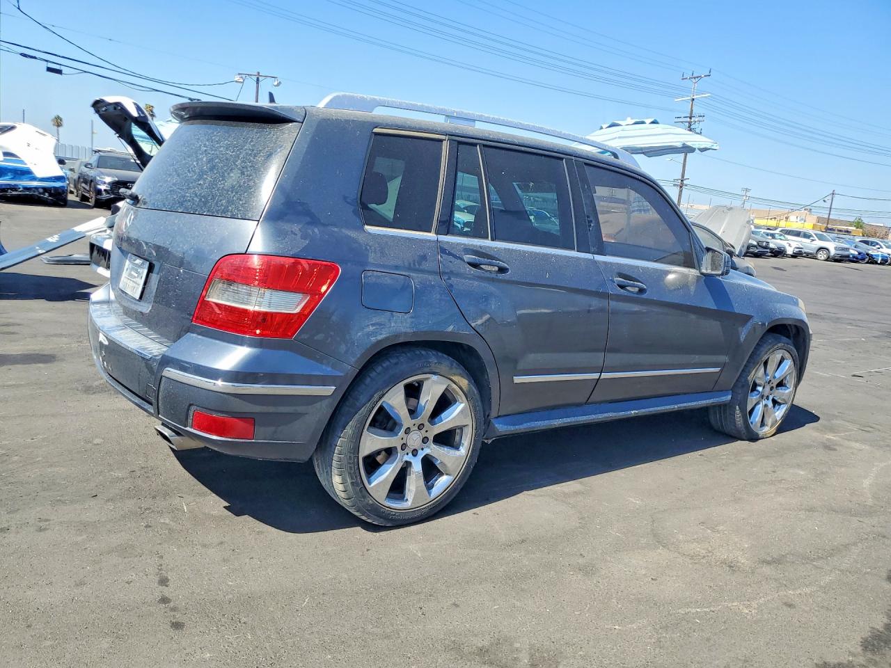 2010 Mercedes-benz Glk 350 Gray vin: WDCGG5GB7AF356503