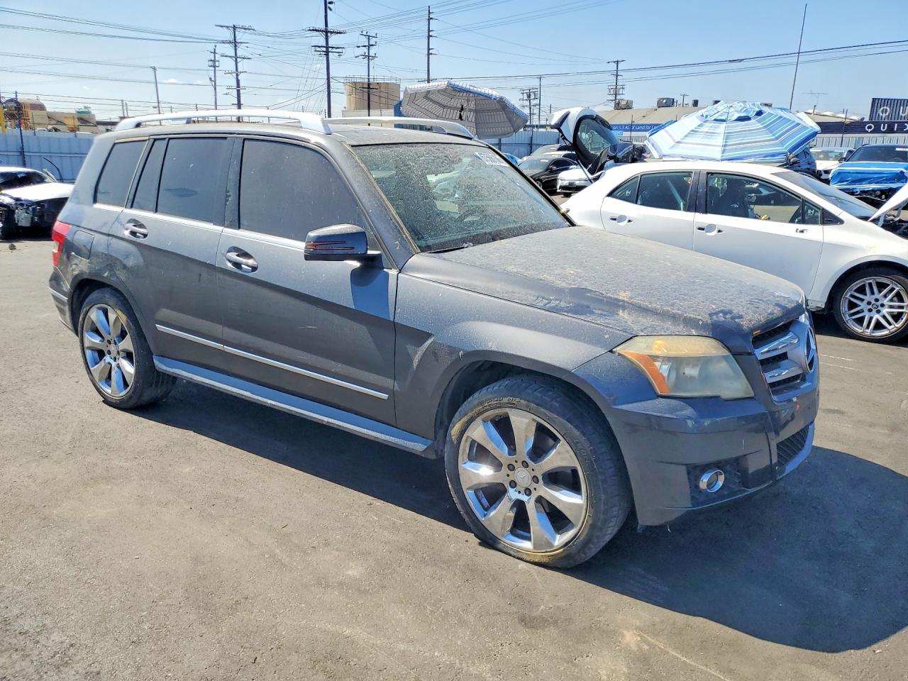 2010 Mercedes-benz Glk 350 Gray vin: WDCGG5GB7AF356503