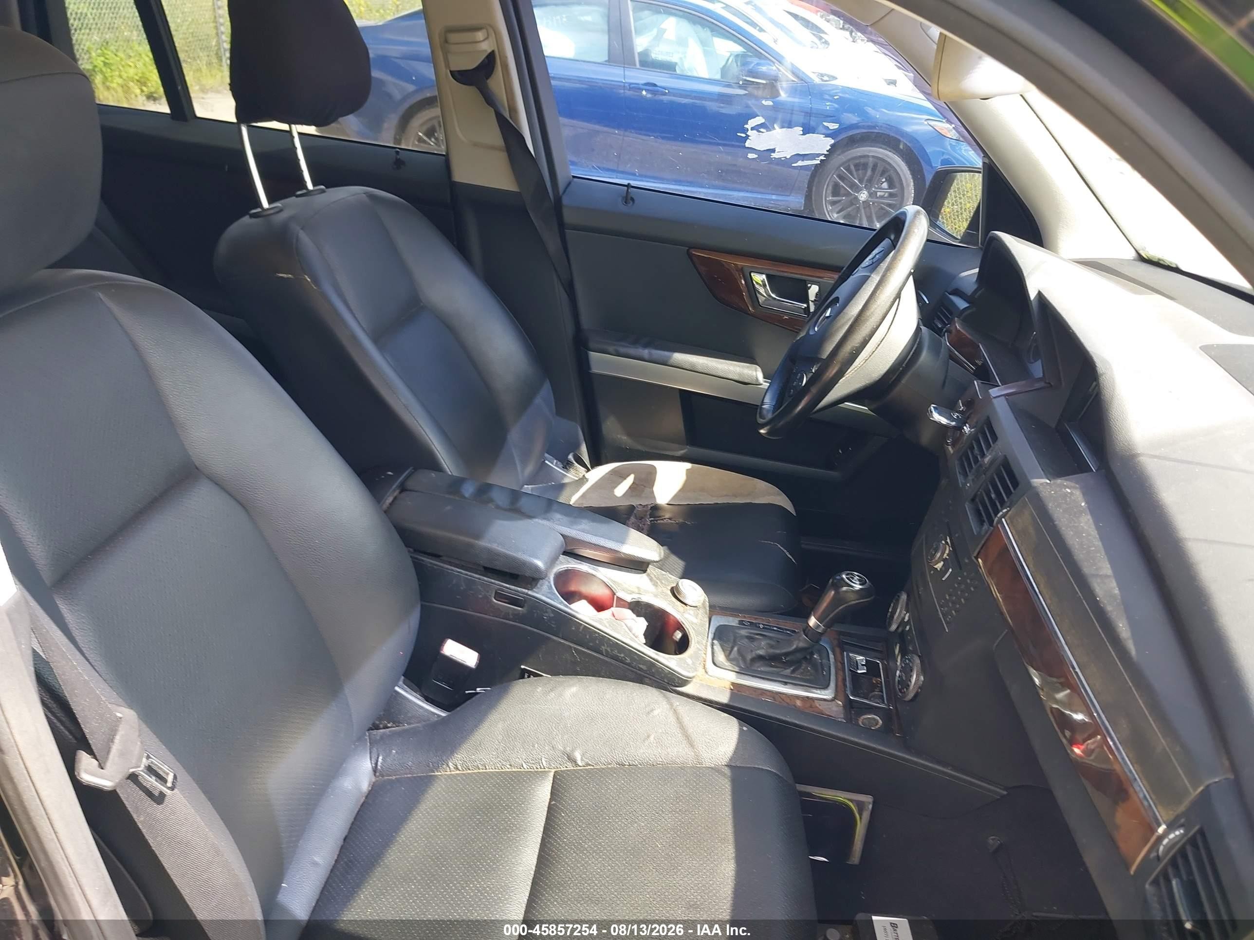 2011 Mercedes-benz Glk 350   Black vin: WDCGG5GB7BF648055