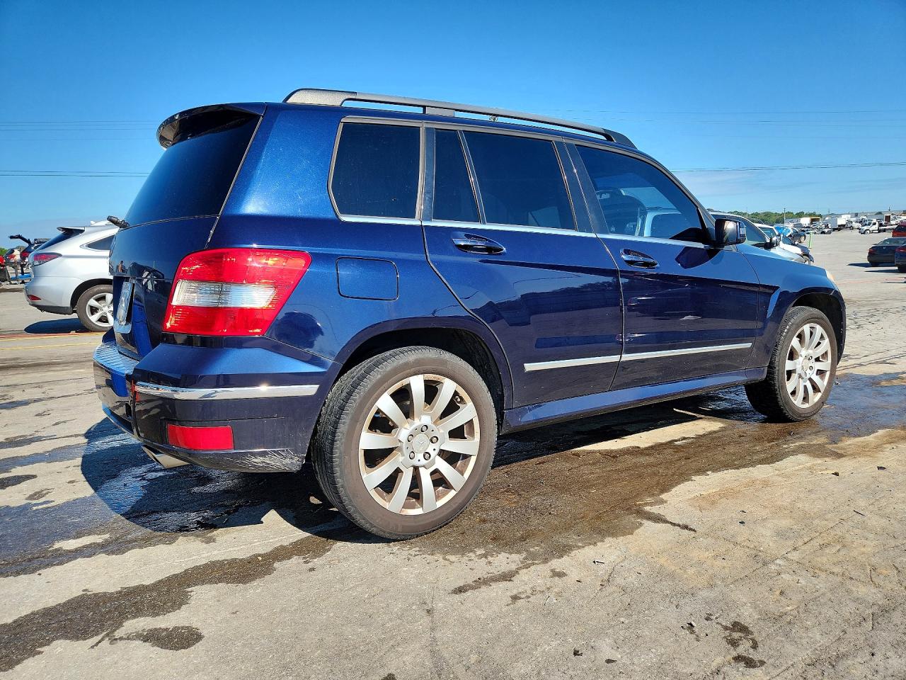 2012 Mercedes-benz Glk 350 Blue vin: WDCGG5GB7CF878020