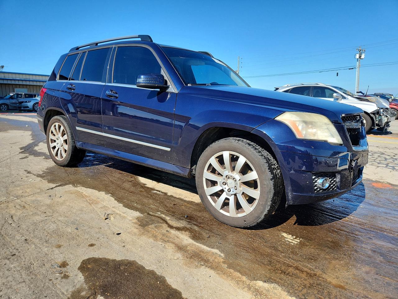 2012 Mercedes-benz Glk 350 Blue vin: WDCGG5GB7CF878020