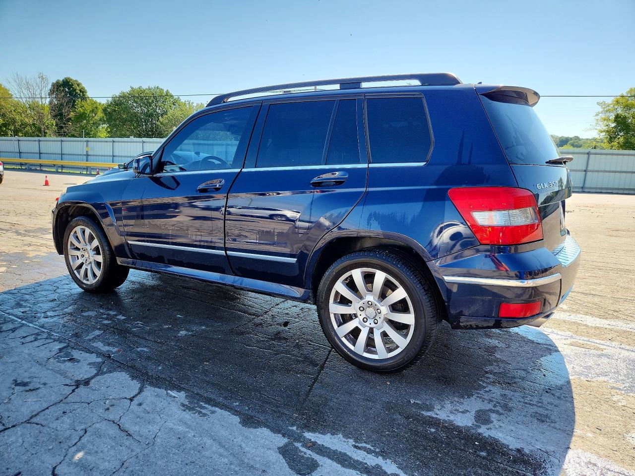 2012 Mercedes-benz Glk 350 Blue vin: WDCGG5GB7CF878020