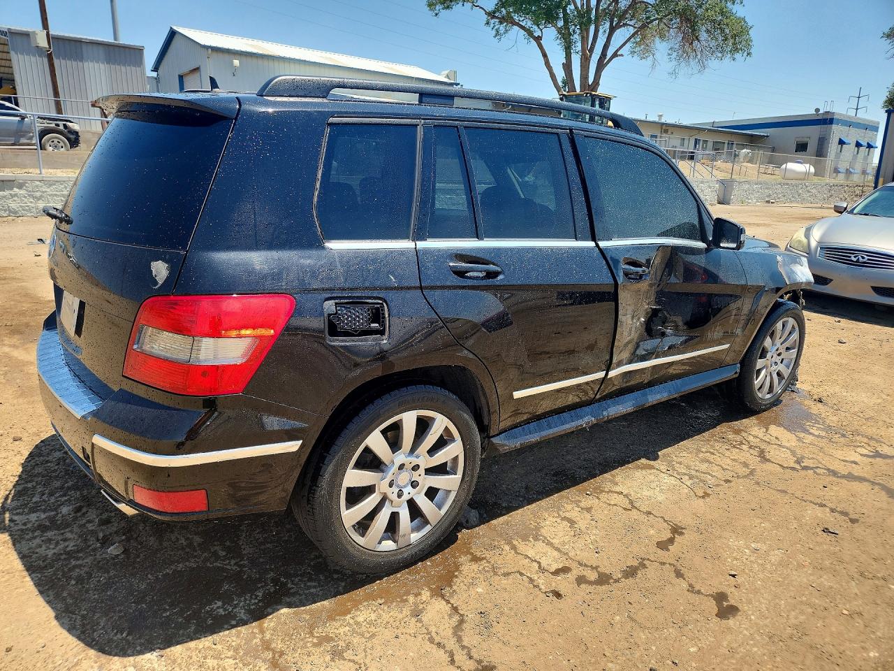 2010 Mercedes-benz Glk 350 Black vin: WDCGG5GB8AF459879