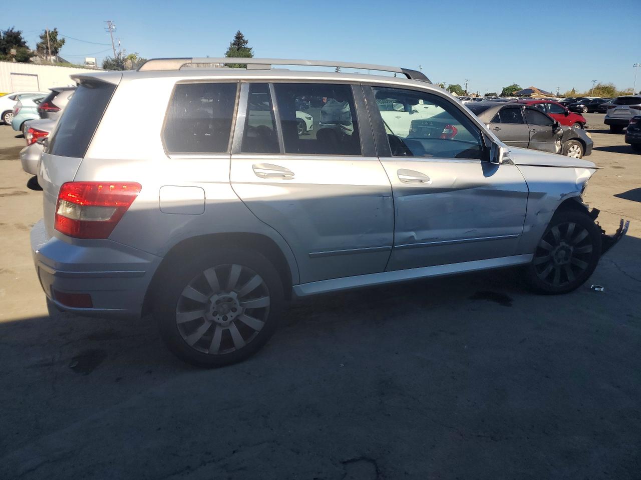 2011 Mercedes-benz Glk 350 Silver vin: WDCGG5GB8BF579196