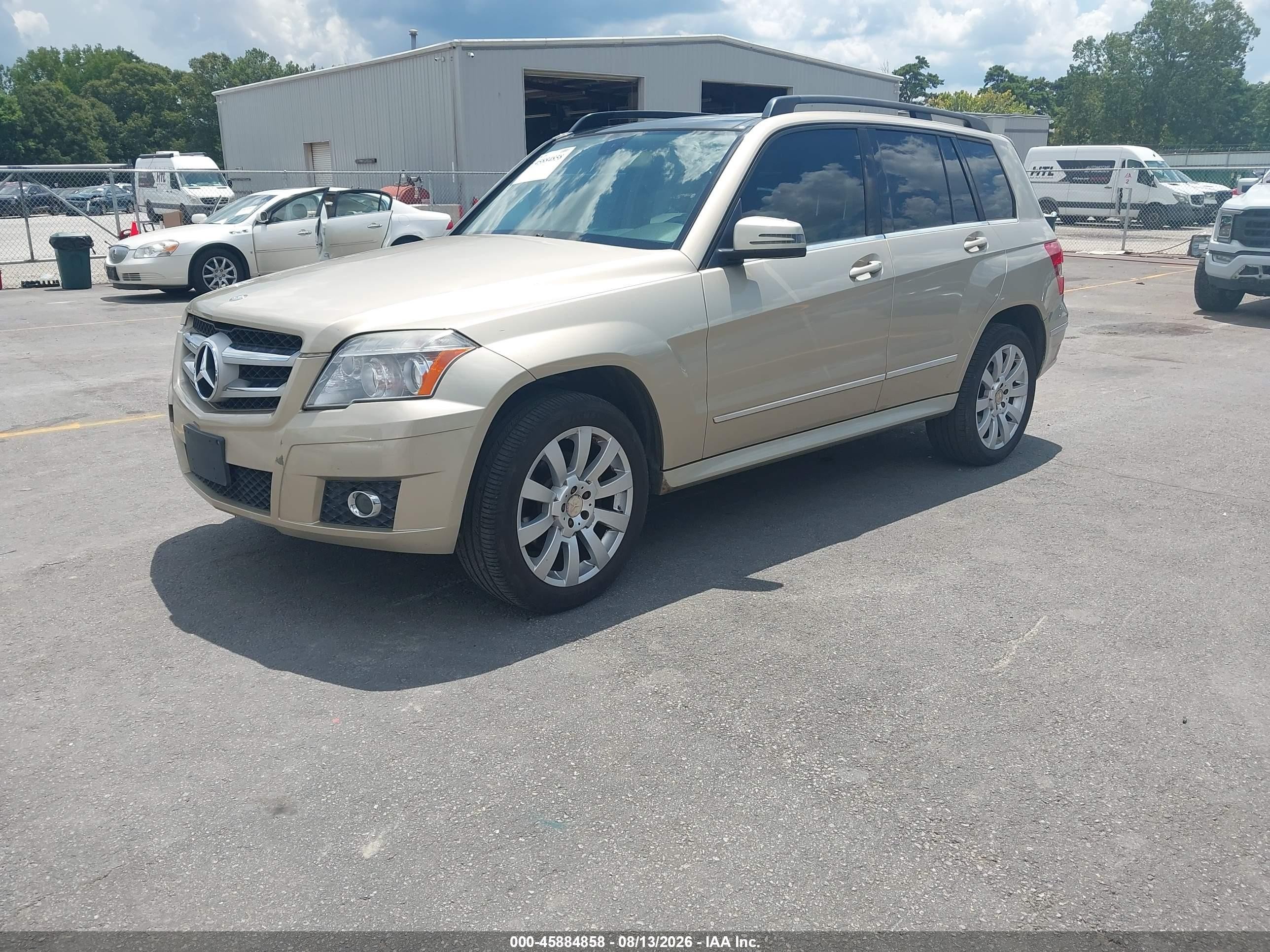 2012 Mercedes-benz Glk 350   Золотой vin: WDCGG5GB8CF848234