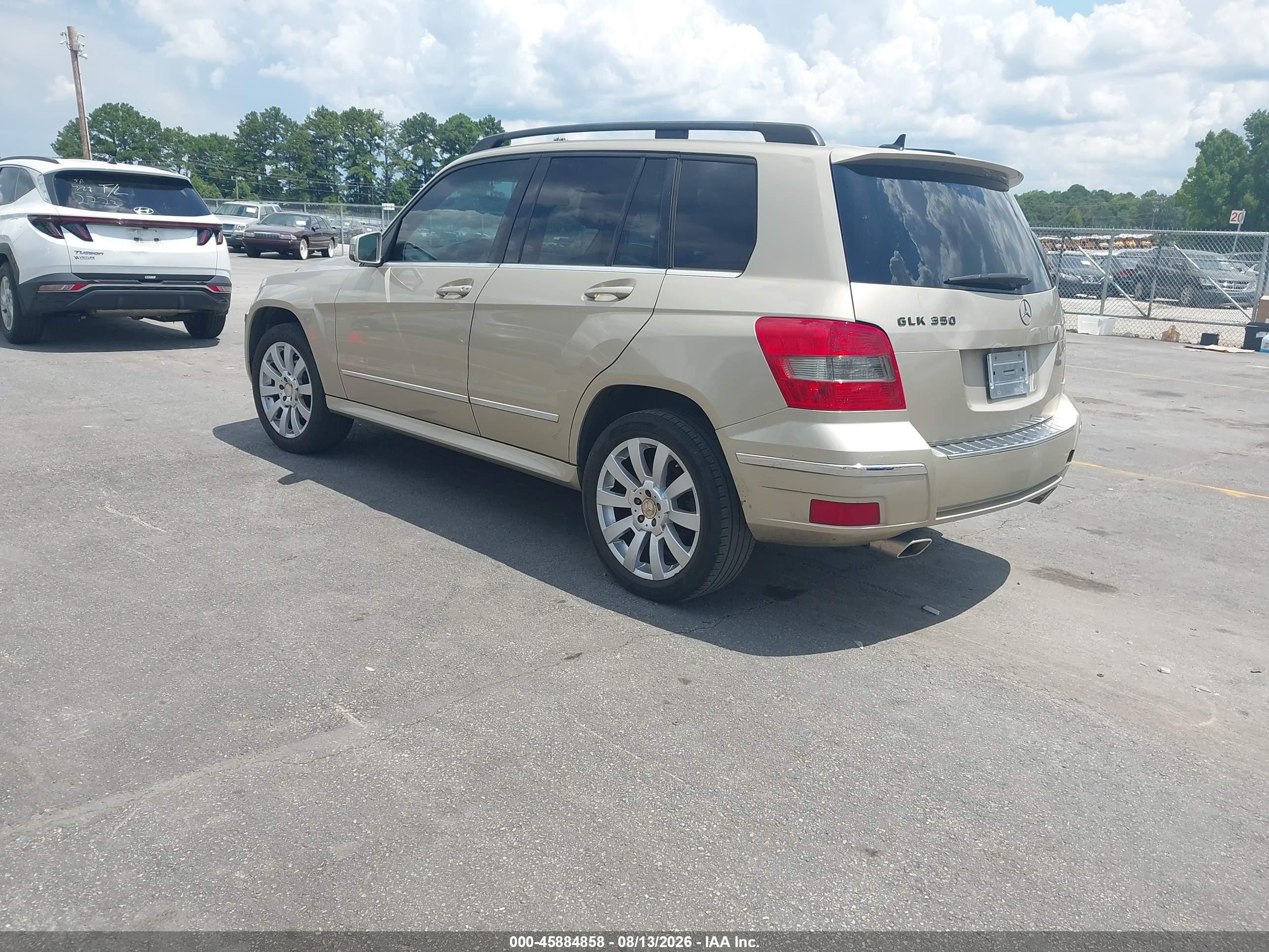2012 Mercedes-benz Glk 350   Золотой vin: WDCGG5GB8CF848234