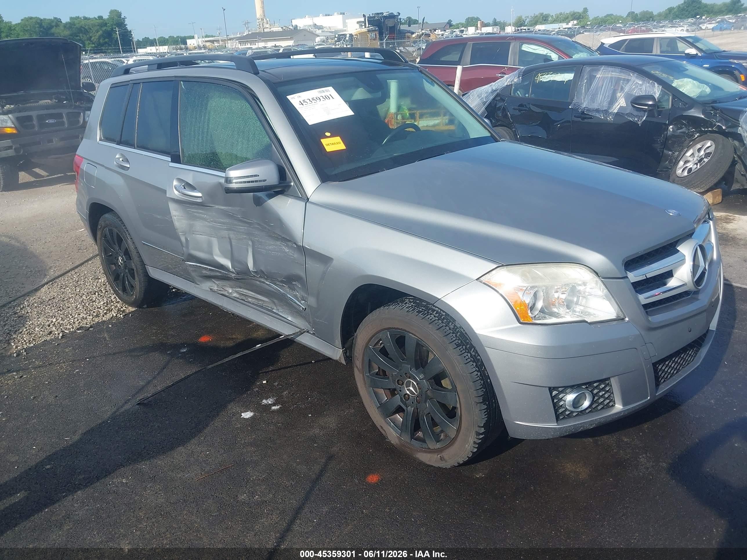2012 Mercedes-benz Glk 350   Gray vin: WDCGG5GB8CF868239