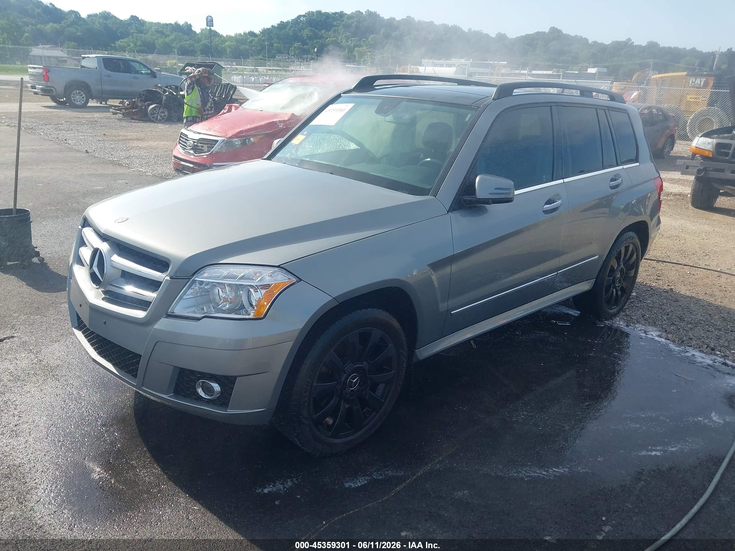 2012 Mercedes-benz Glk 350   Gray vin: WDCGG5GB8CF868239