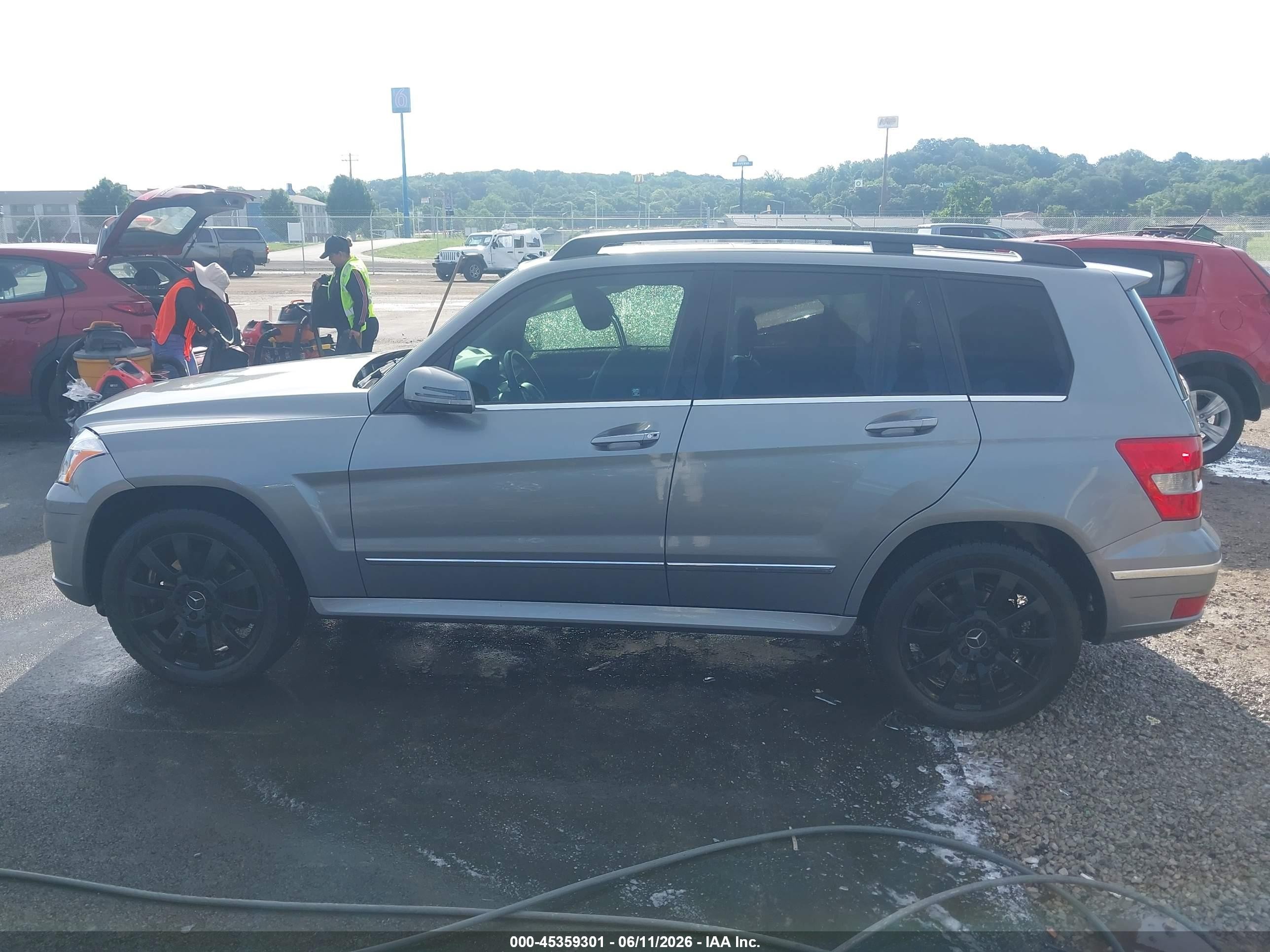 2012 Mercedes-benz Glk 350   Gray vin: WDCGG5GB8CF868239