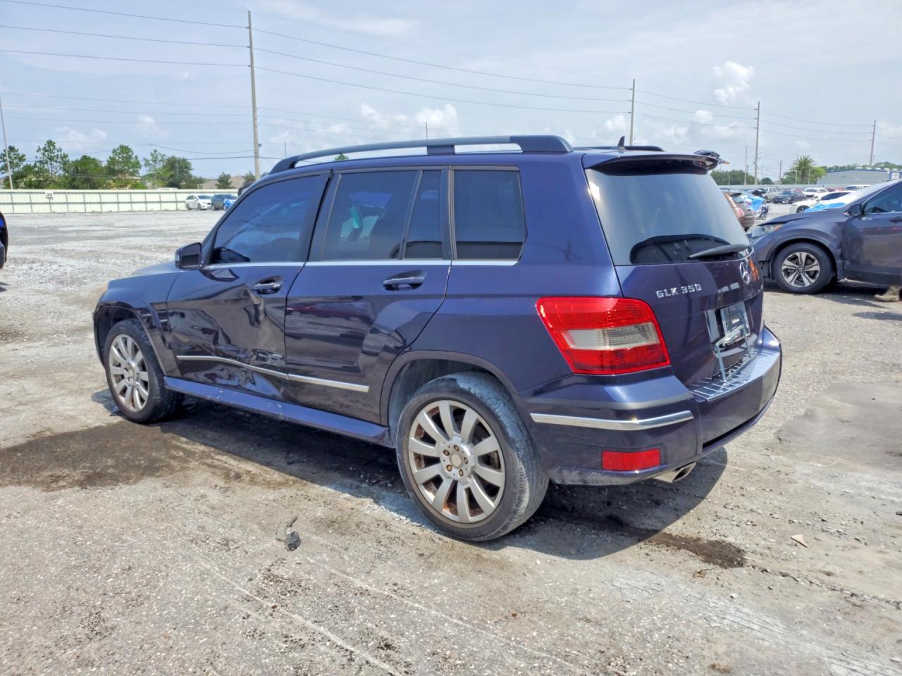 2010 Mercedes-benz Glk 350 Blue vin: WDCGG5GB9AF456375