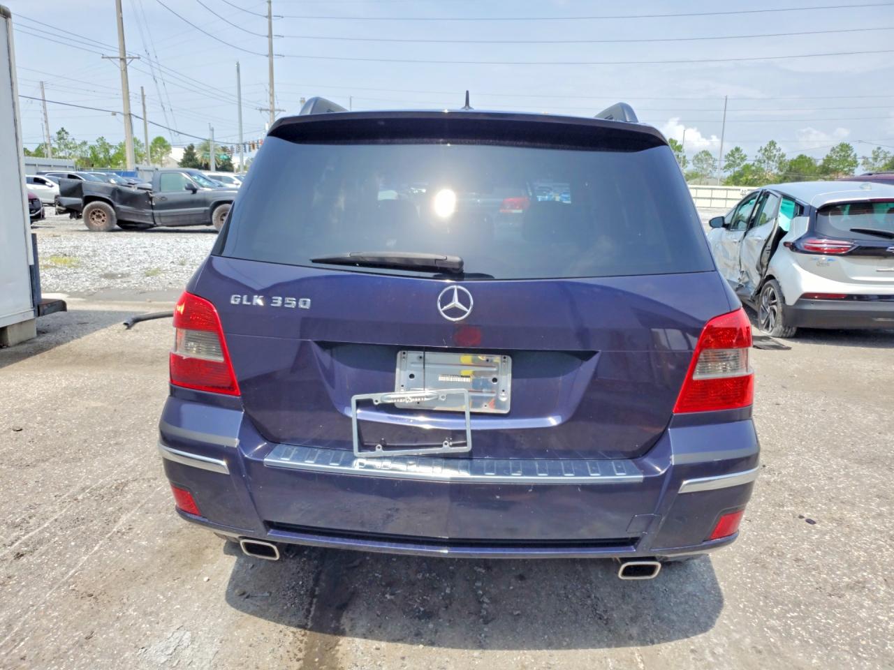 2010 Mercedes-benz Glk 350 Blue vin: WDCGG5GB9AF456375