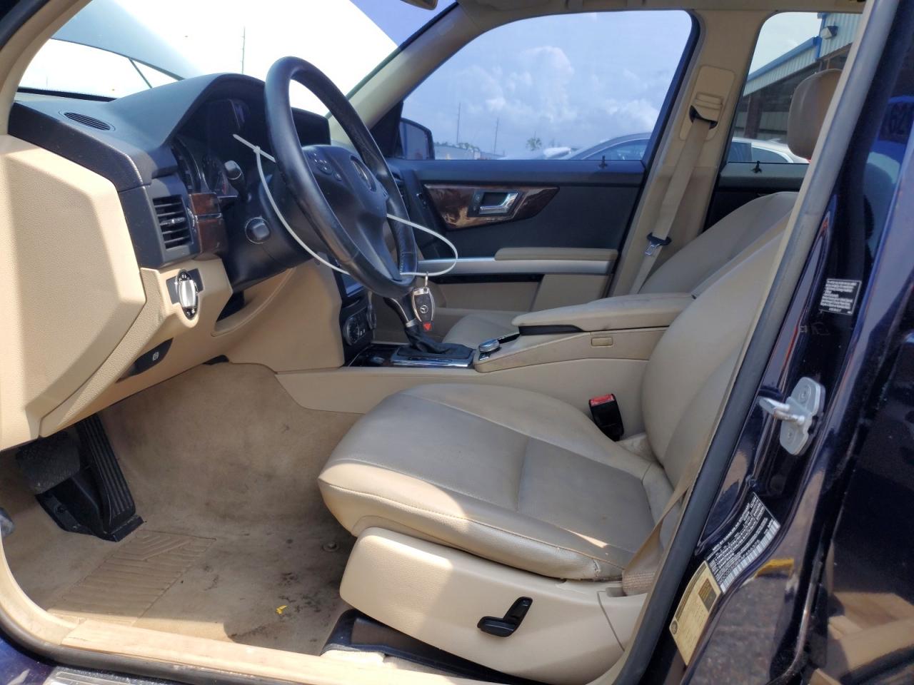 2010 Mercedes-benz Glk 350 Blue vin: WDCGG5GB9AF456375