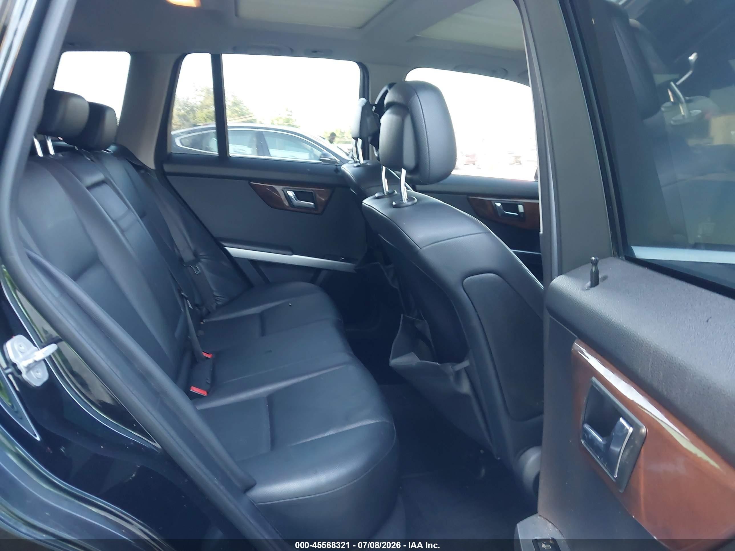 2010 Mercedes-benz Glk 350   Black vin: WDCGG5GB9AF480398