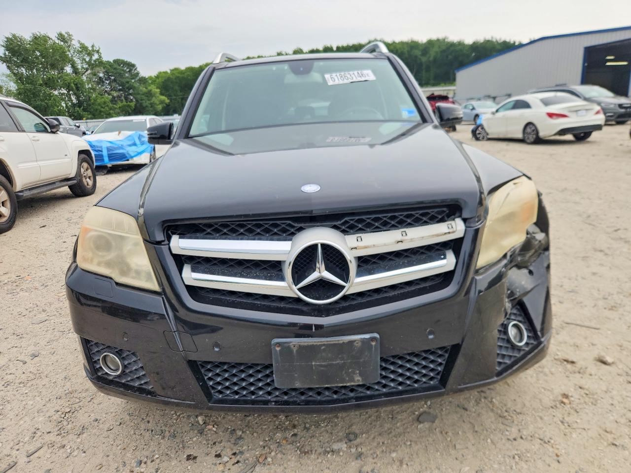 2010 Mercedes-benz Glk 350 Black vin: WDCGG5GB9AF515893