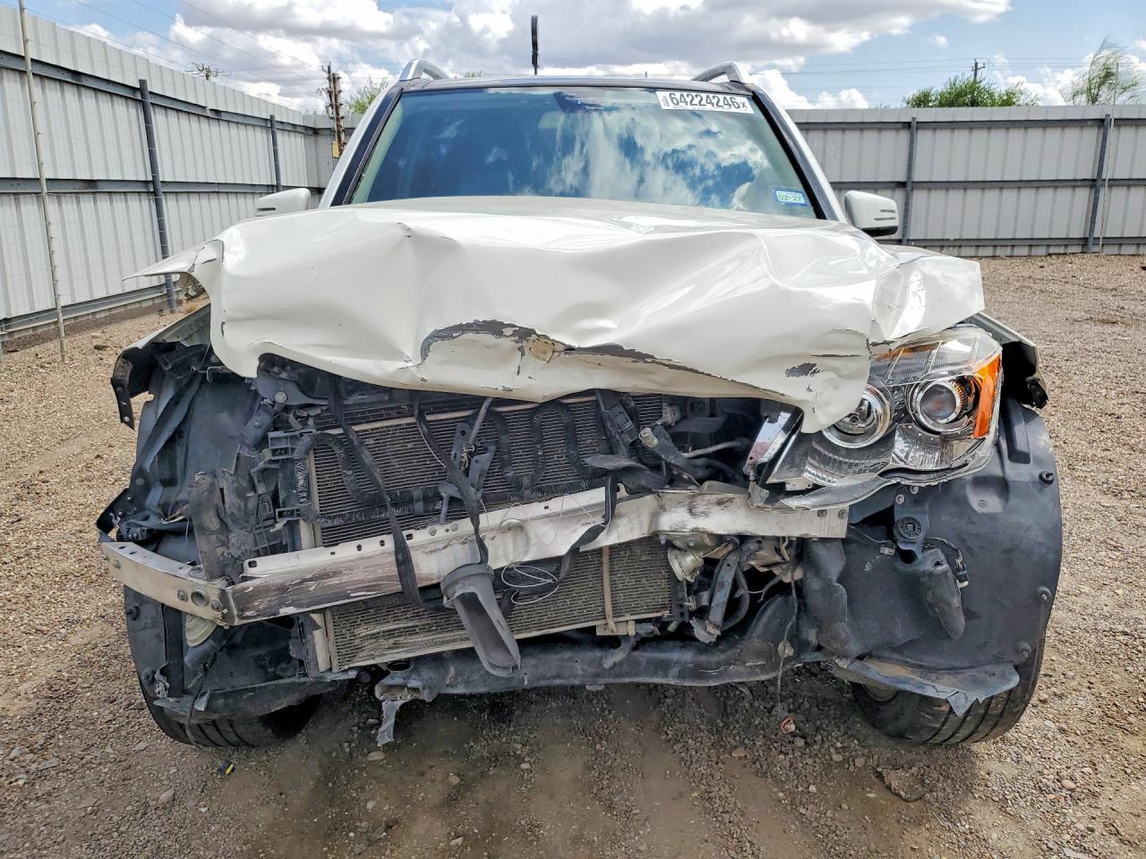 2012 Mercedes-benz Glk 350 White vin: WDCGG5GB9CF741984