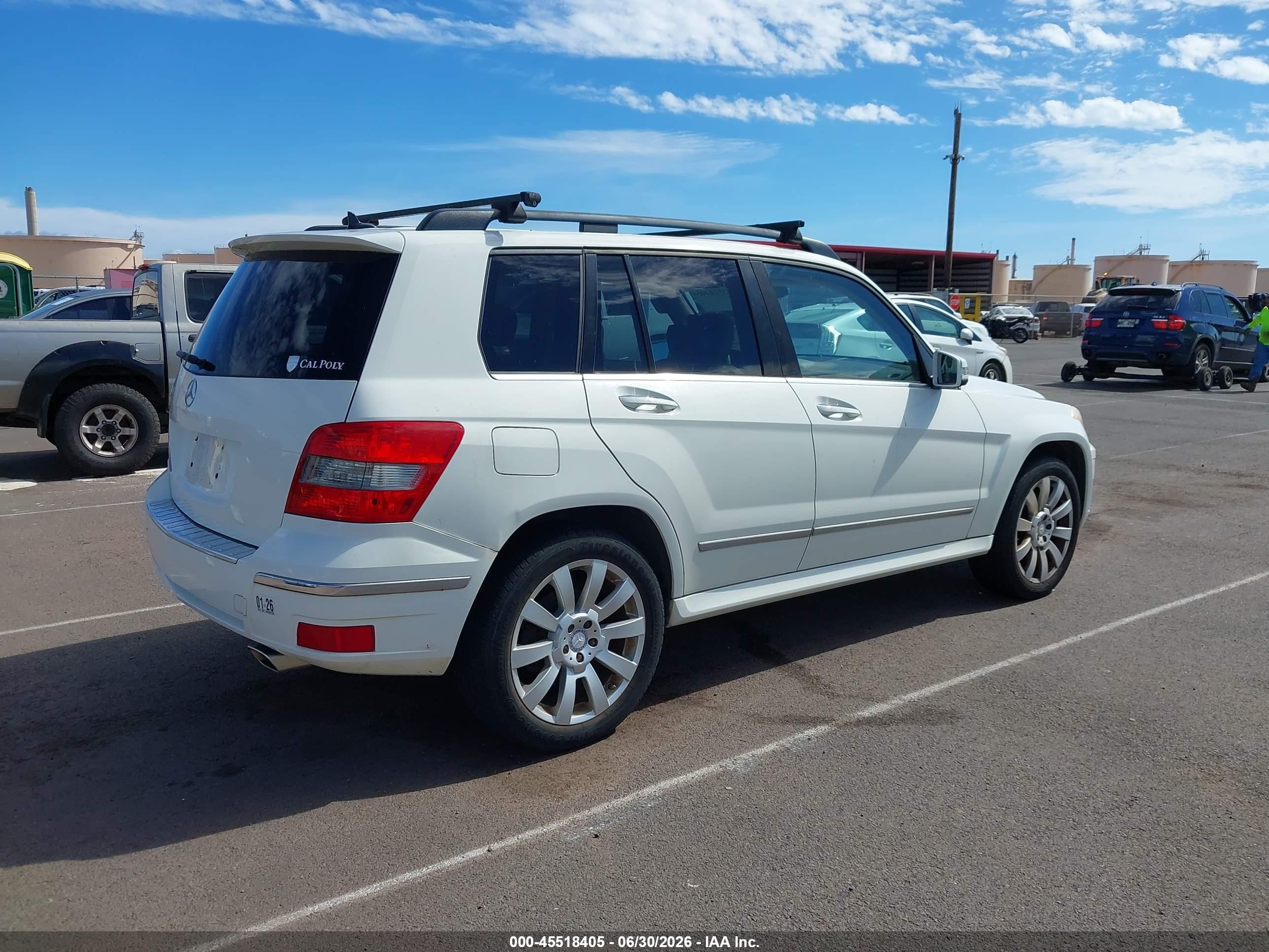 2012 Mercedes-benz Glk 350   White vin: WDCGG5GB9CF778663