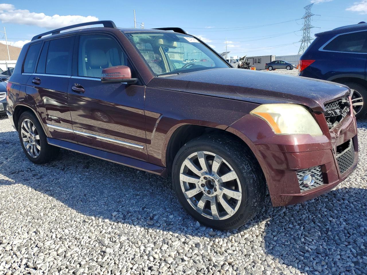 2010 Mercedes-benz Glk 350 Brown vin: WDCGG5GBXAF421067