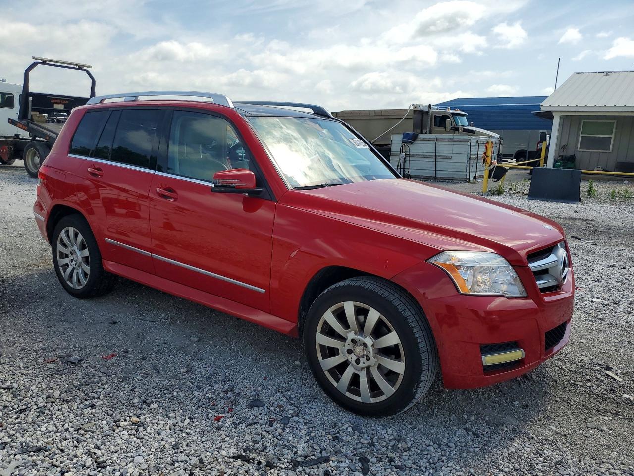 2010 Mercedes-benz Glk 350 Red vin: WDCGG5GBXAF511223
