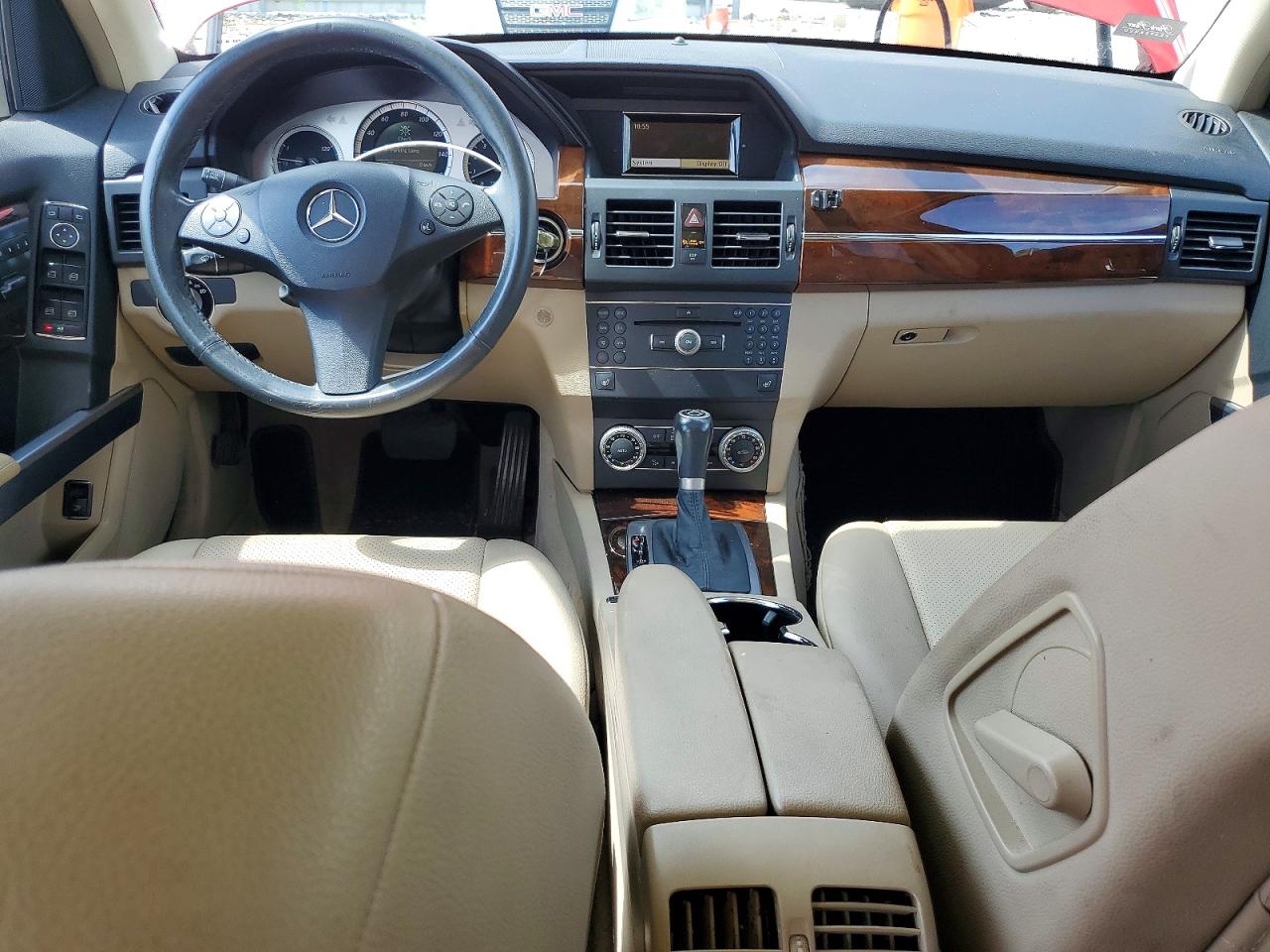 2010 Mercedes-benz Glk 350 Red vin: WDCGG5GBXAF511223