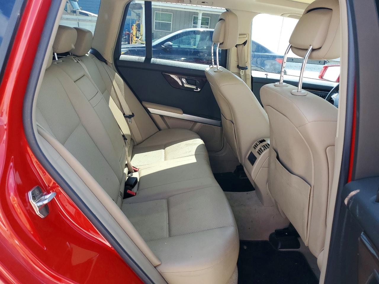 2010 Mercedes-benz Glk 350 Red vin: WDCGG5GBXAF511223