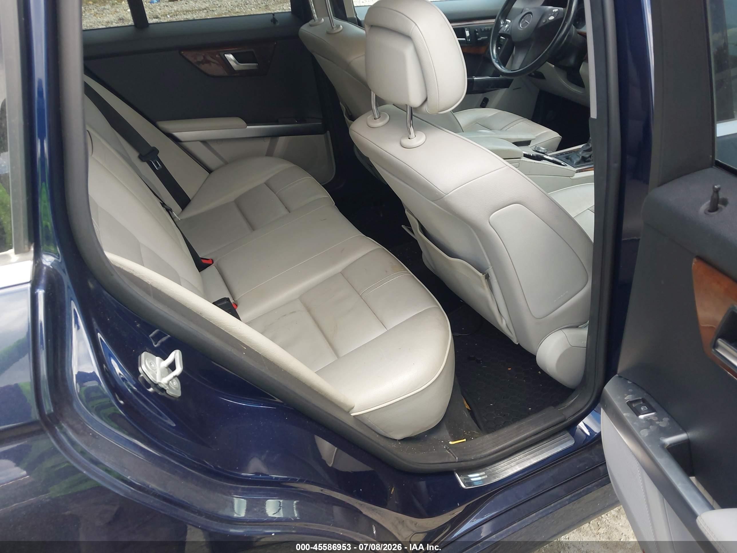 2012 Mercedes-benz Glk 350 Blue vin: WDCGG5GBXCF764013