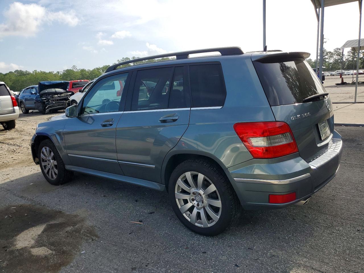 2012 Mercedes-benz Glk 350 Бирюзовый vin: WDCGG5GBXCF844363