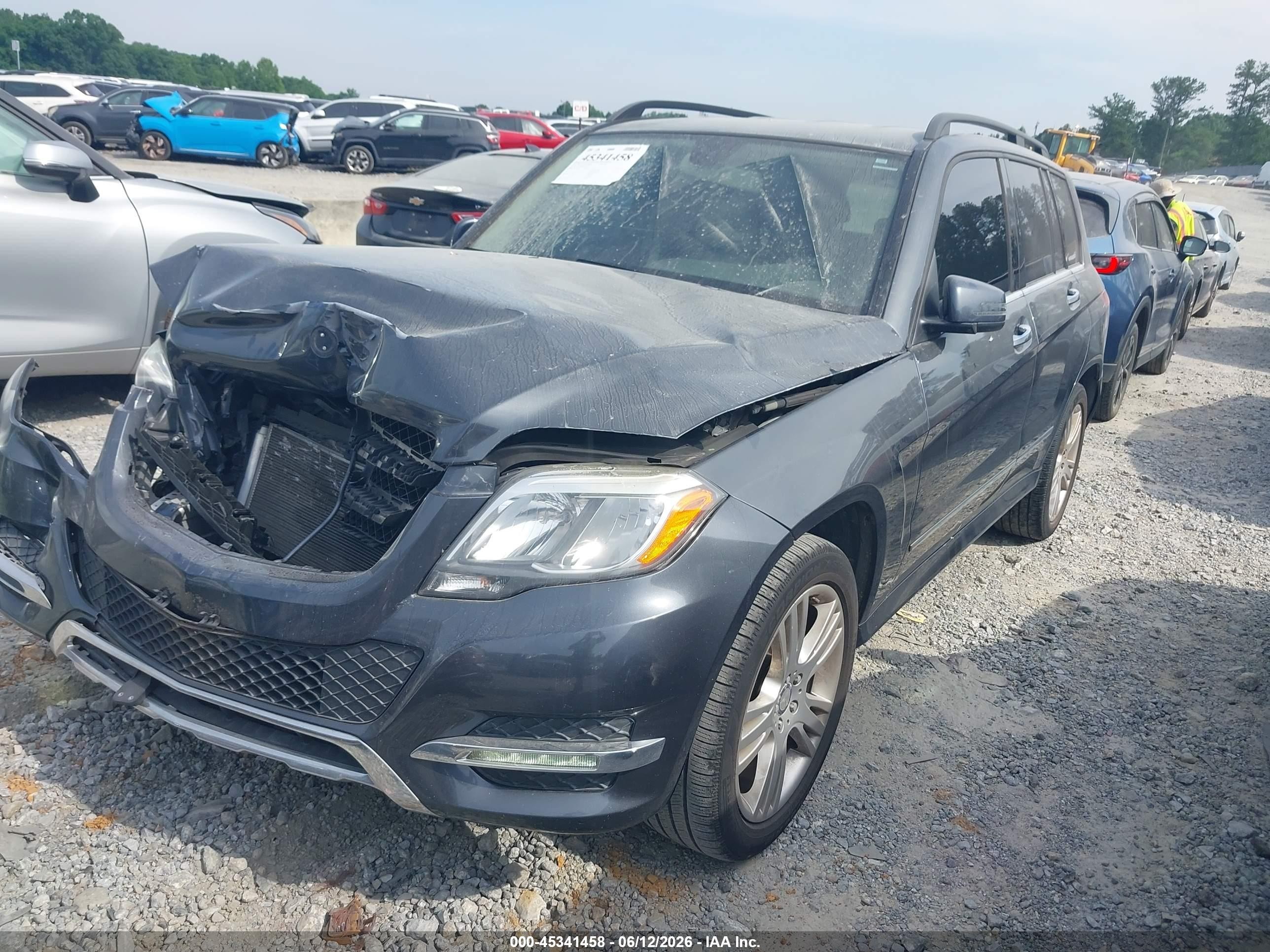 2013 Mercedes-benz Glk 350 Серый vin: WDCGG5HB0DG021760